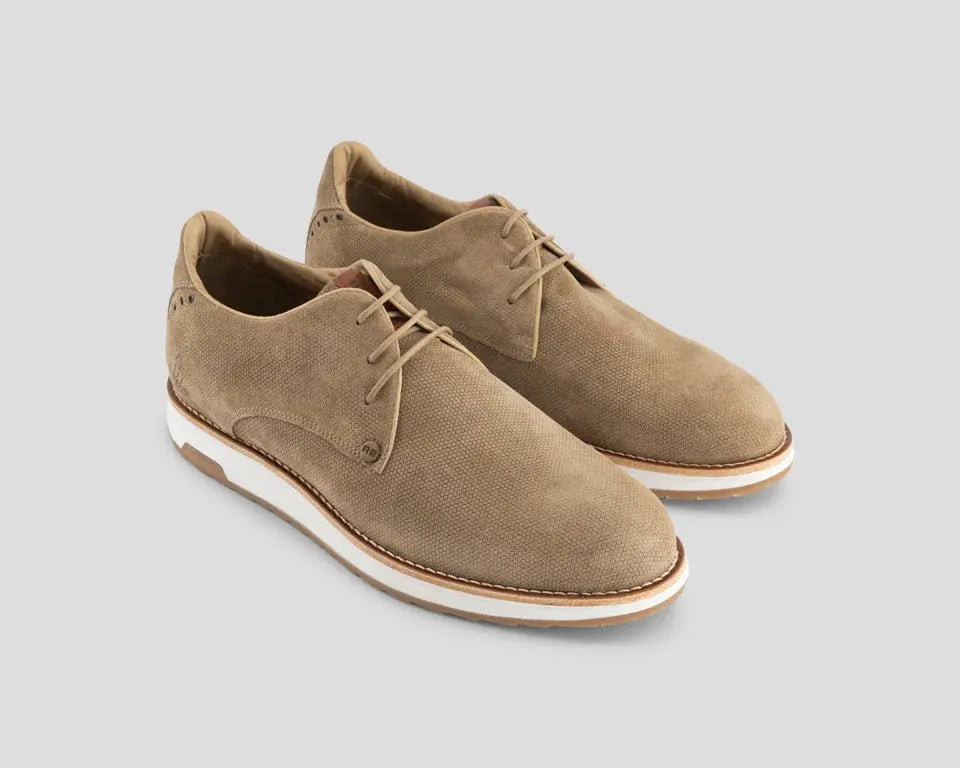 Nolan Hive | Zandkleurige veterschoen REHAB Footwear