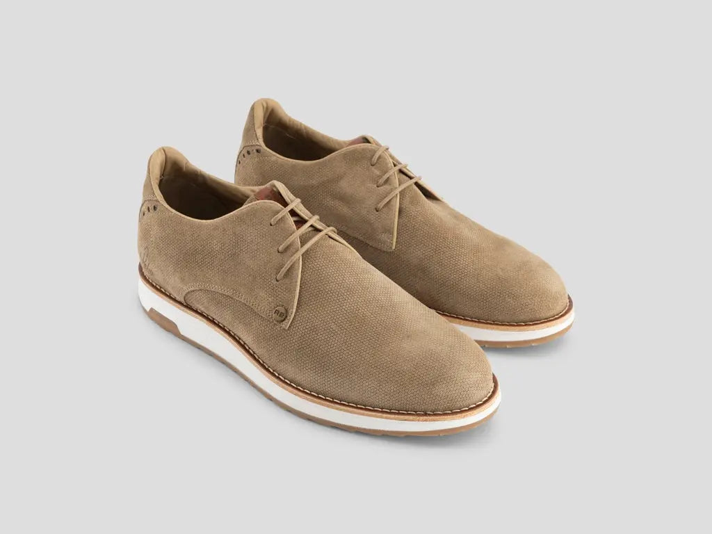 Nolan Hive | Zandkleurige veterschoen REHAB Footwear