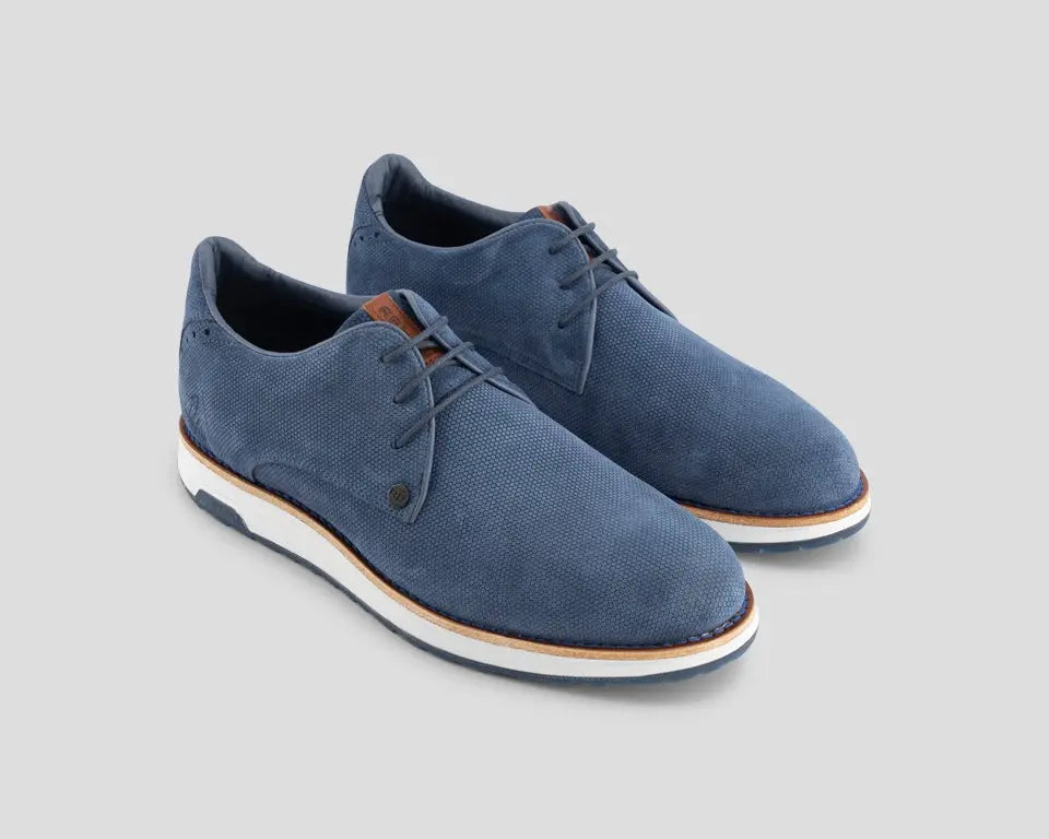 Nolan Hive | Blauwe veterschoen REHAB Footwear