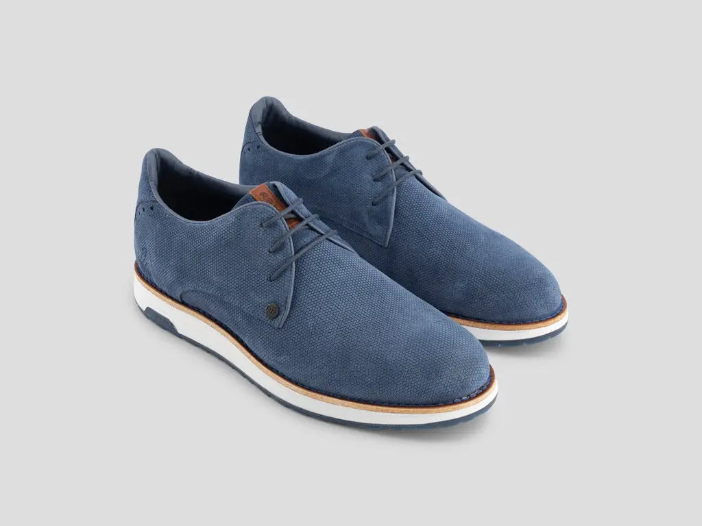 Nolan Hive | Blauwe veterschoen REHAB Footwear