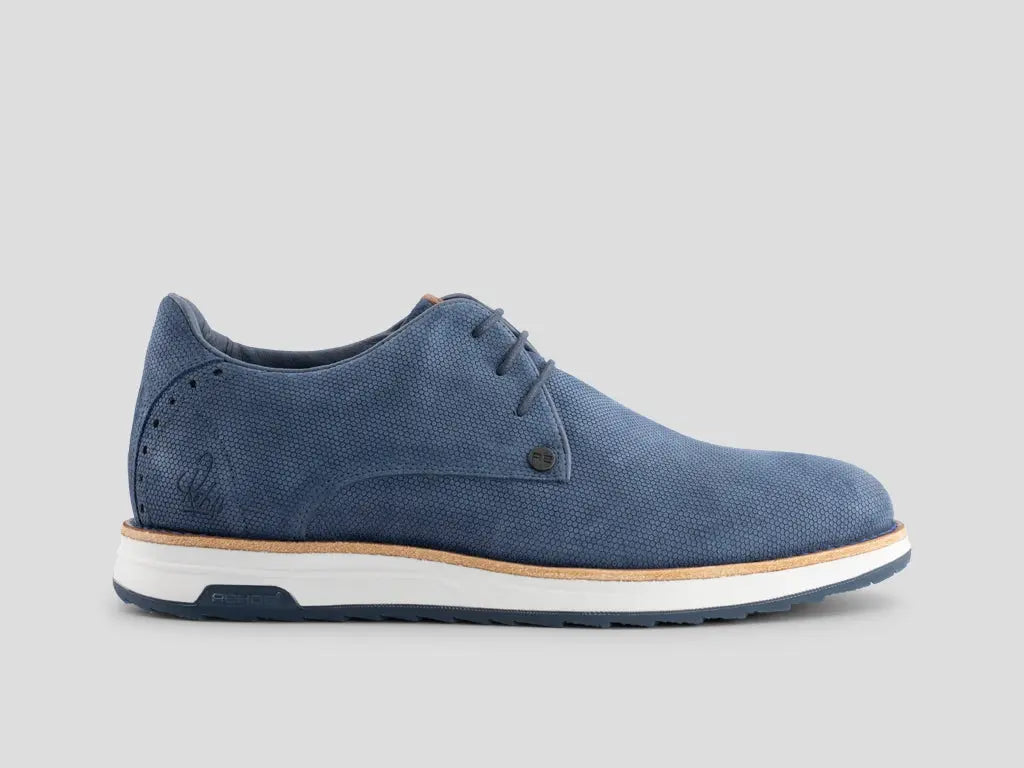 Nolan Hive | Blauwe veterschoen REHAB Footwear