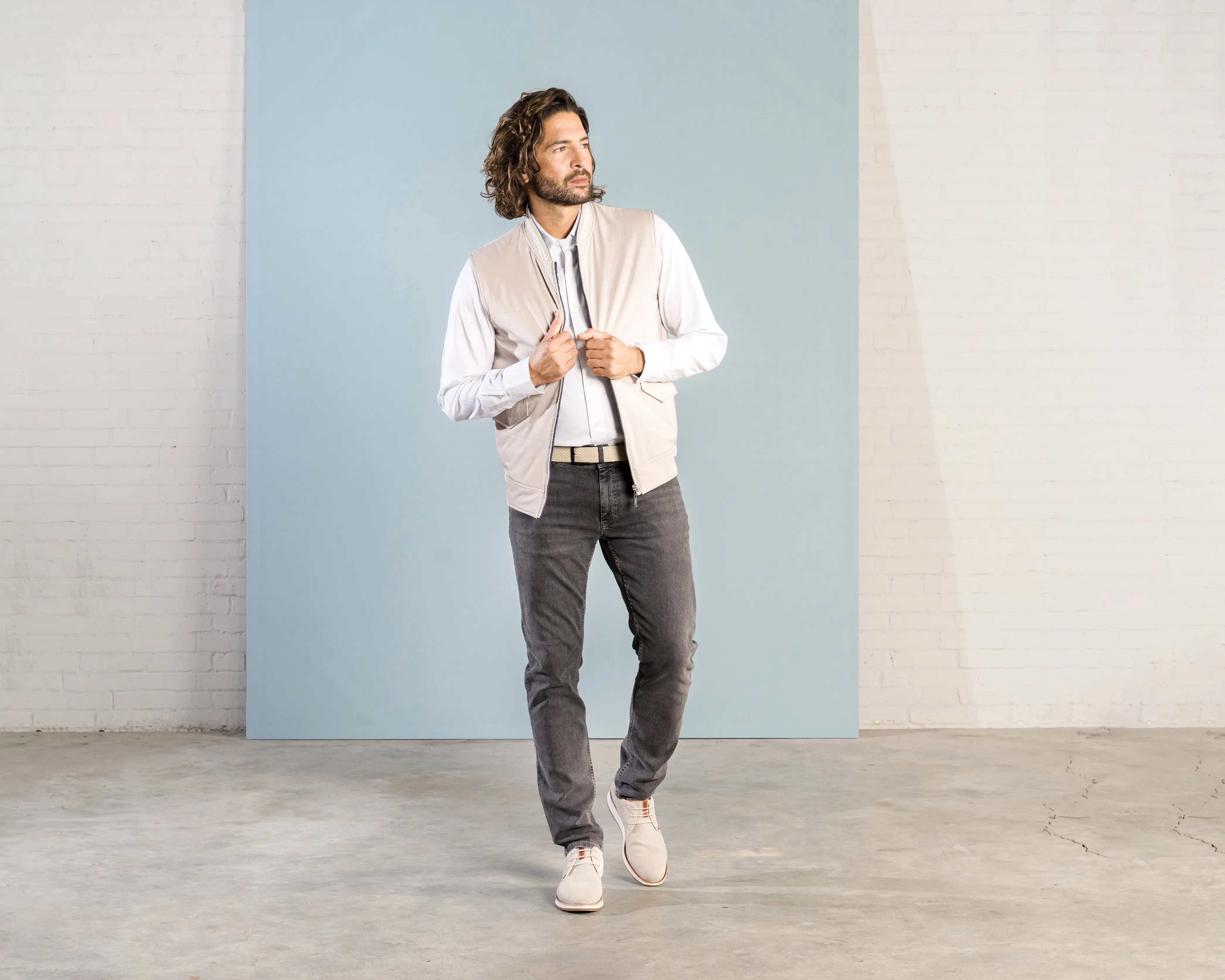 Nolan Hive | Khaki veterschoen REHAB Footwear