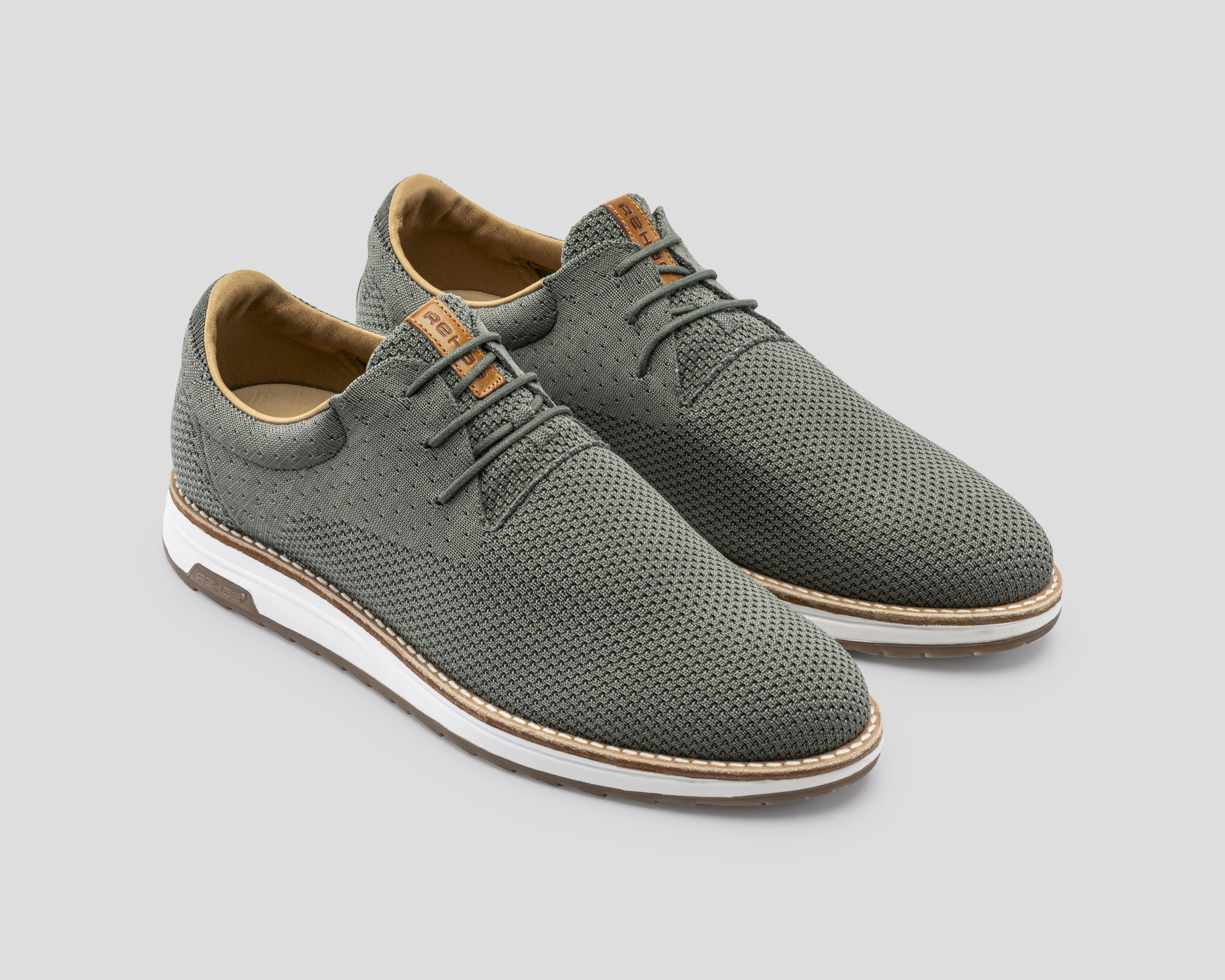 Nolan Knit | Groene veterschoen REHAB Footwear