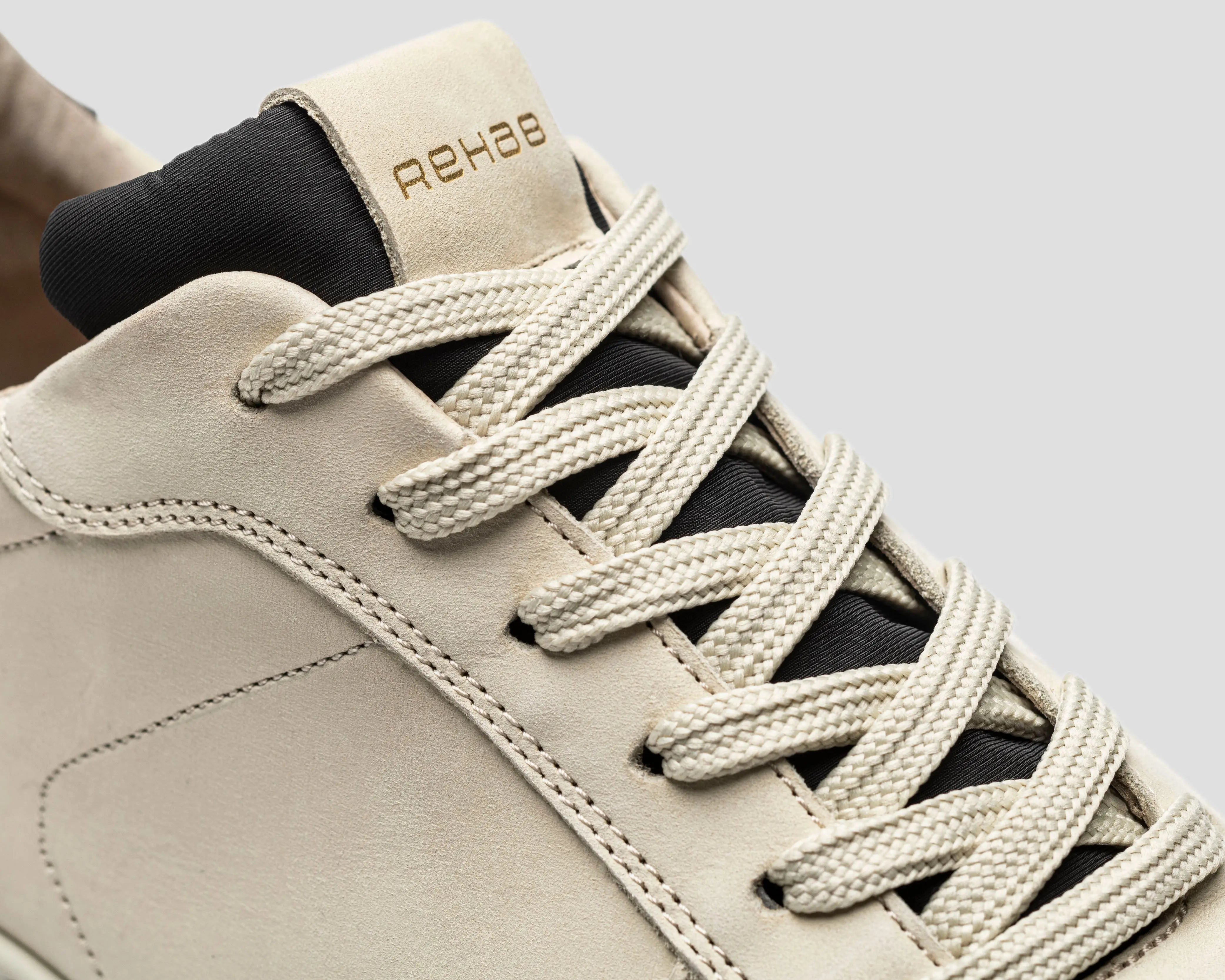 Oliver Nub | Beige sneakers REHAB Footwear