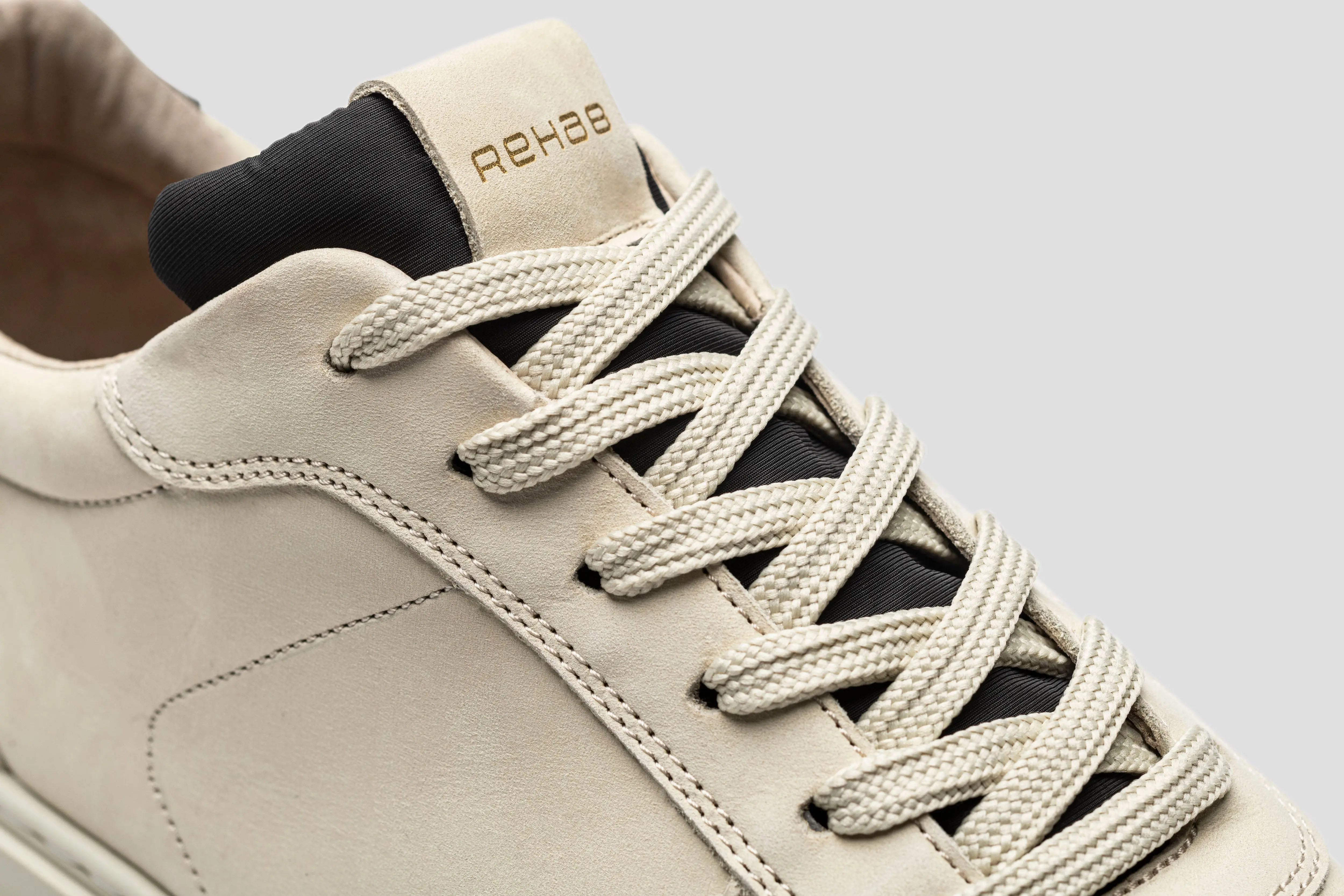 Oliver Nub | Beige sneakers REHAB Footwear