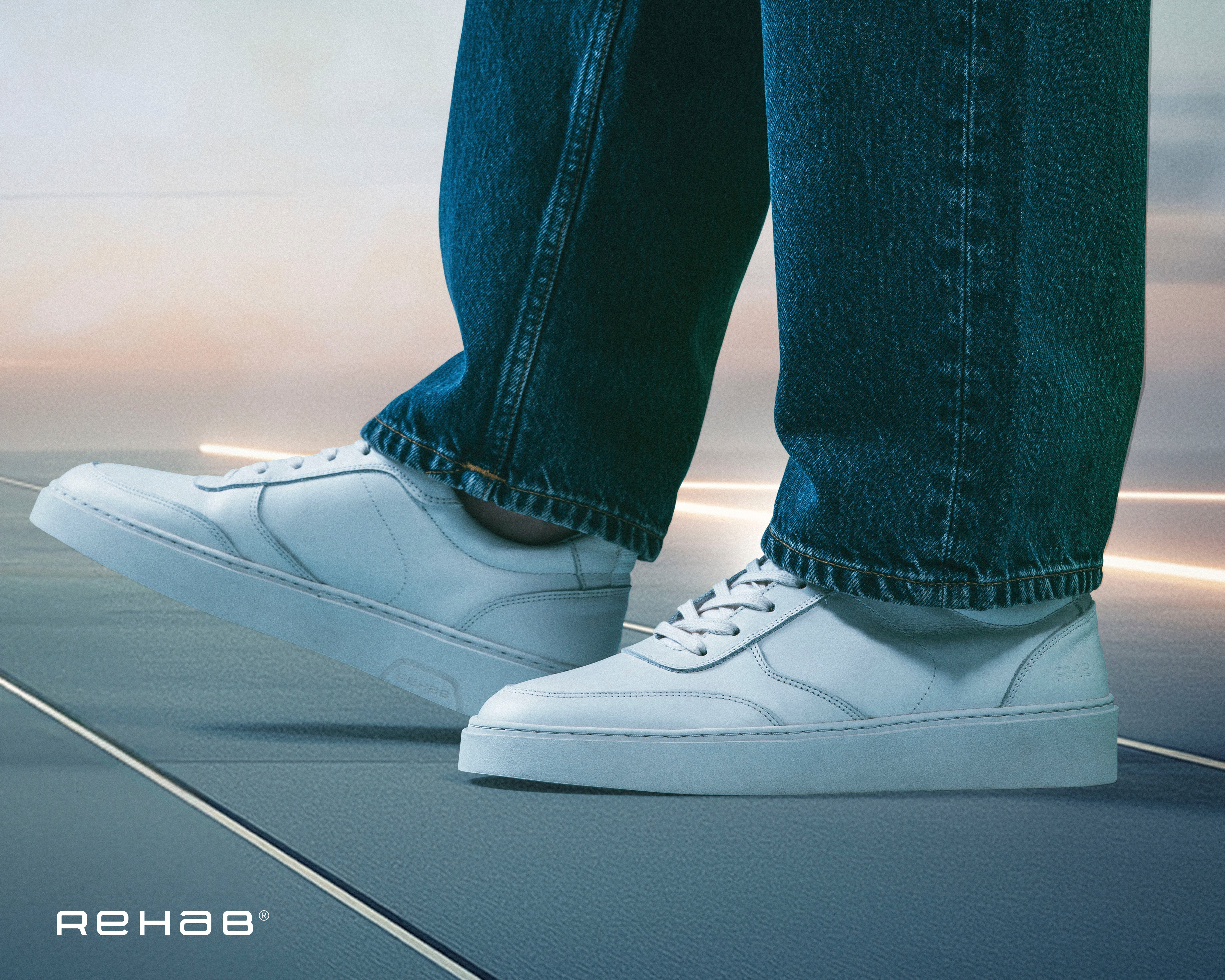 Oliver Lthr | Witte sneaker REHAB Footwear