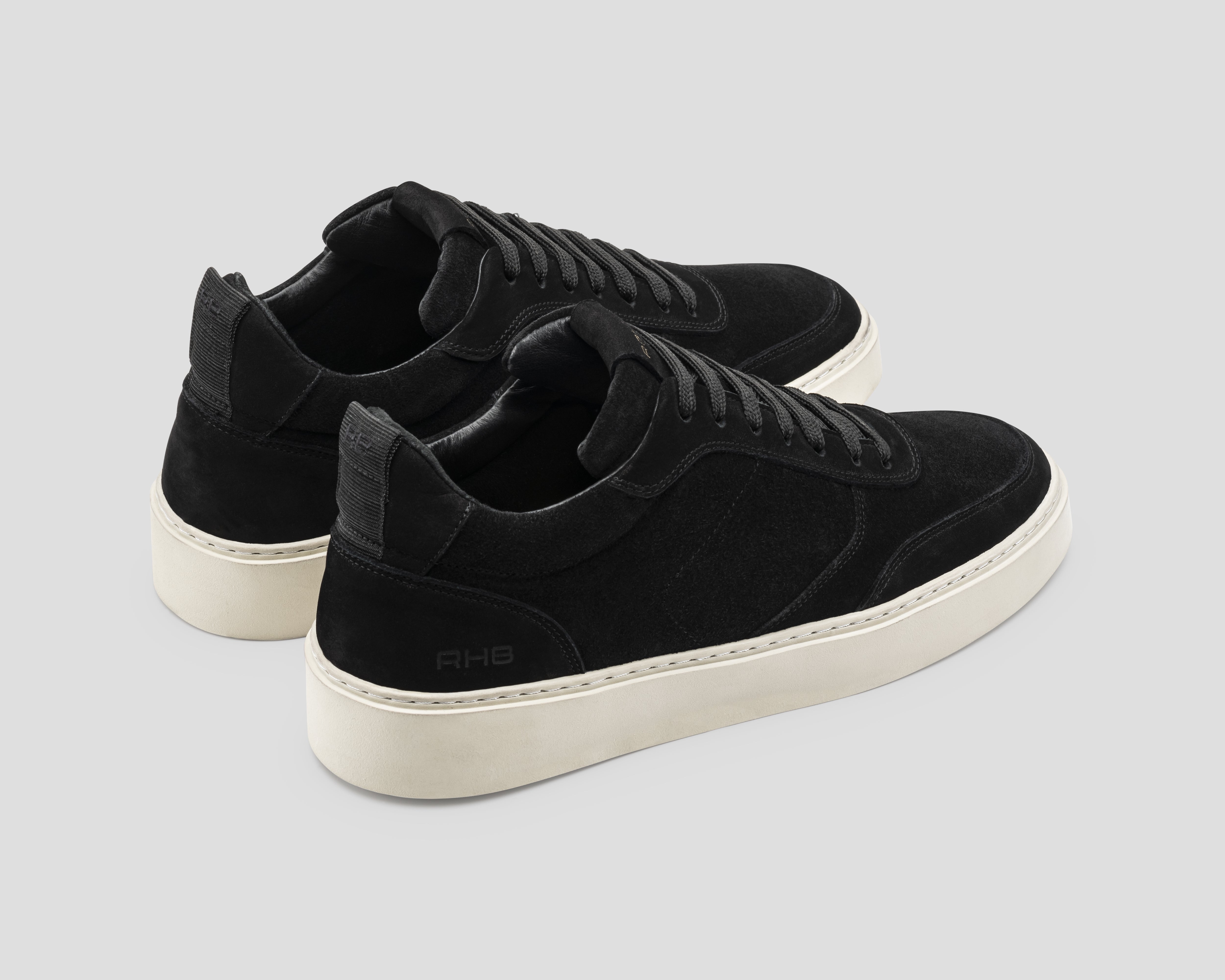 Oliver Mid Sue Nub | Zwarte sneaker REHAB Footwear