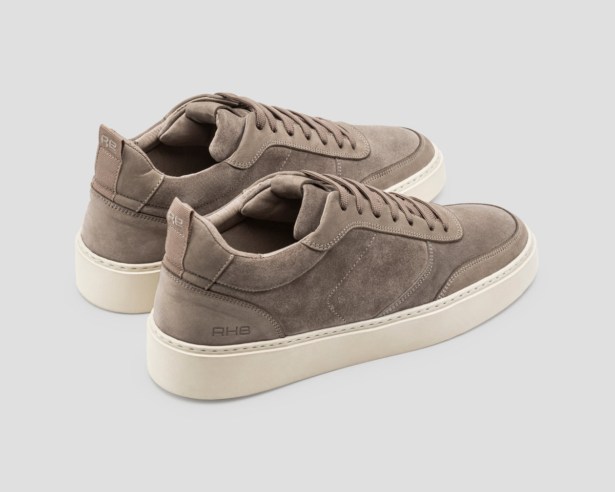 Oliver Mid Sue Nub | Taupe sneaker REHAB Footwear