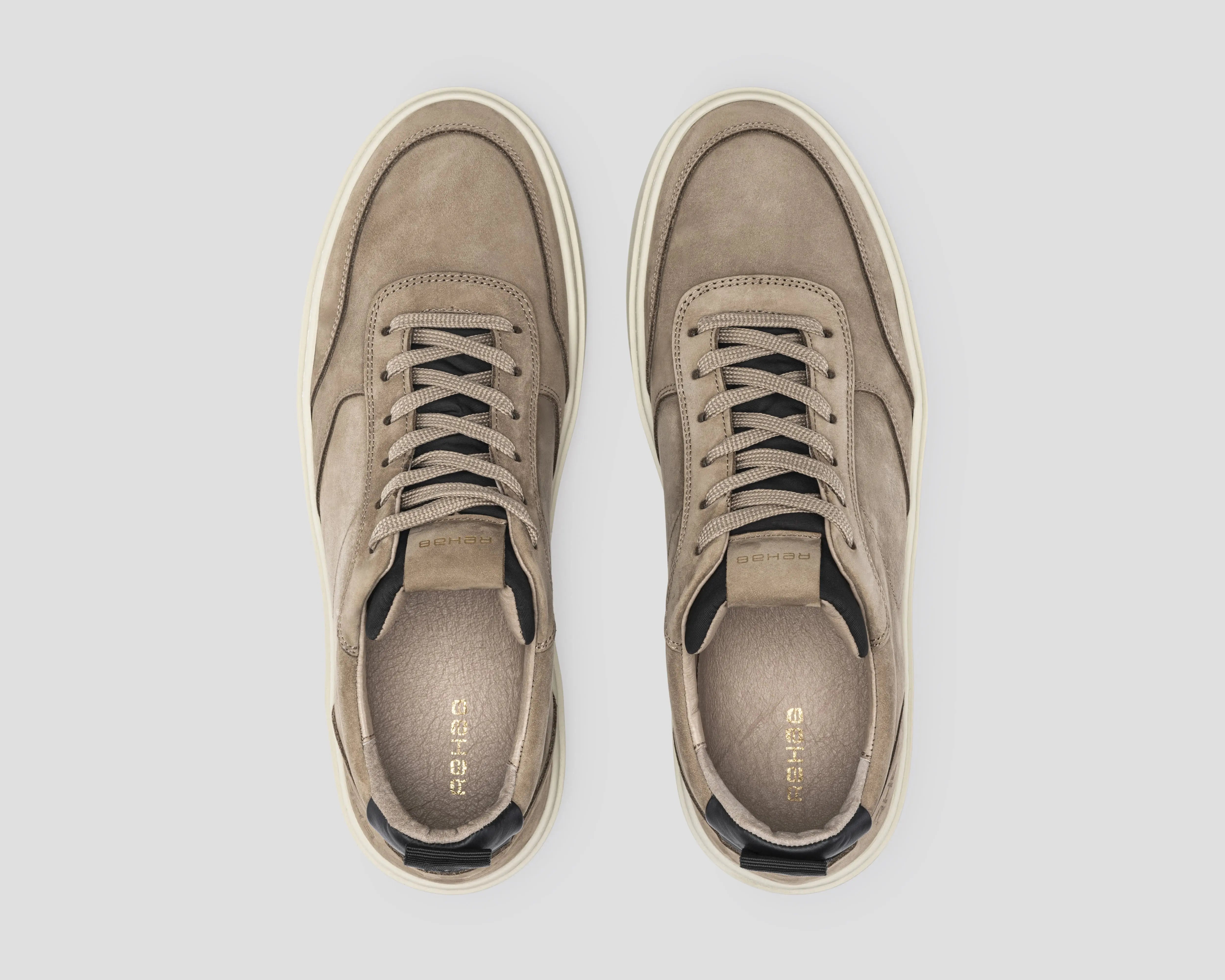 Oliver Nub | Taupe sneakers REHAB Footwear