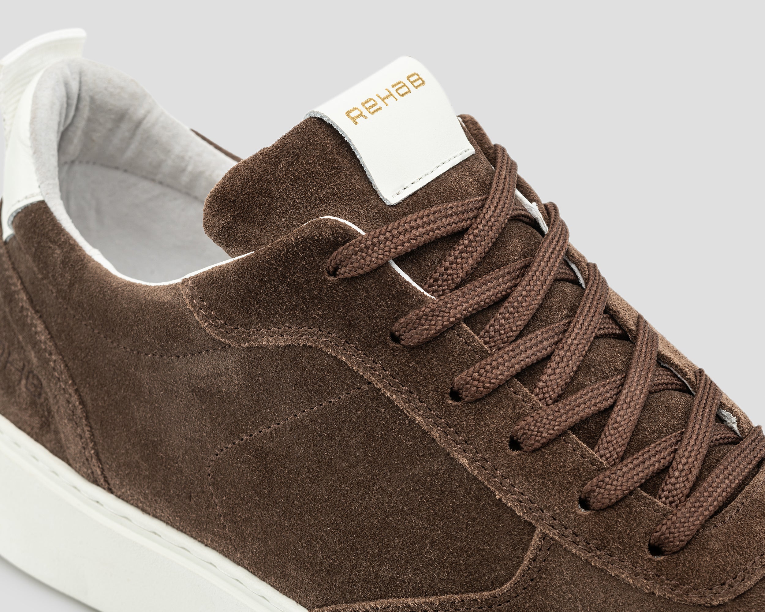 Oliver Sue | Donkerbruine sneaker REHAB Footwear