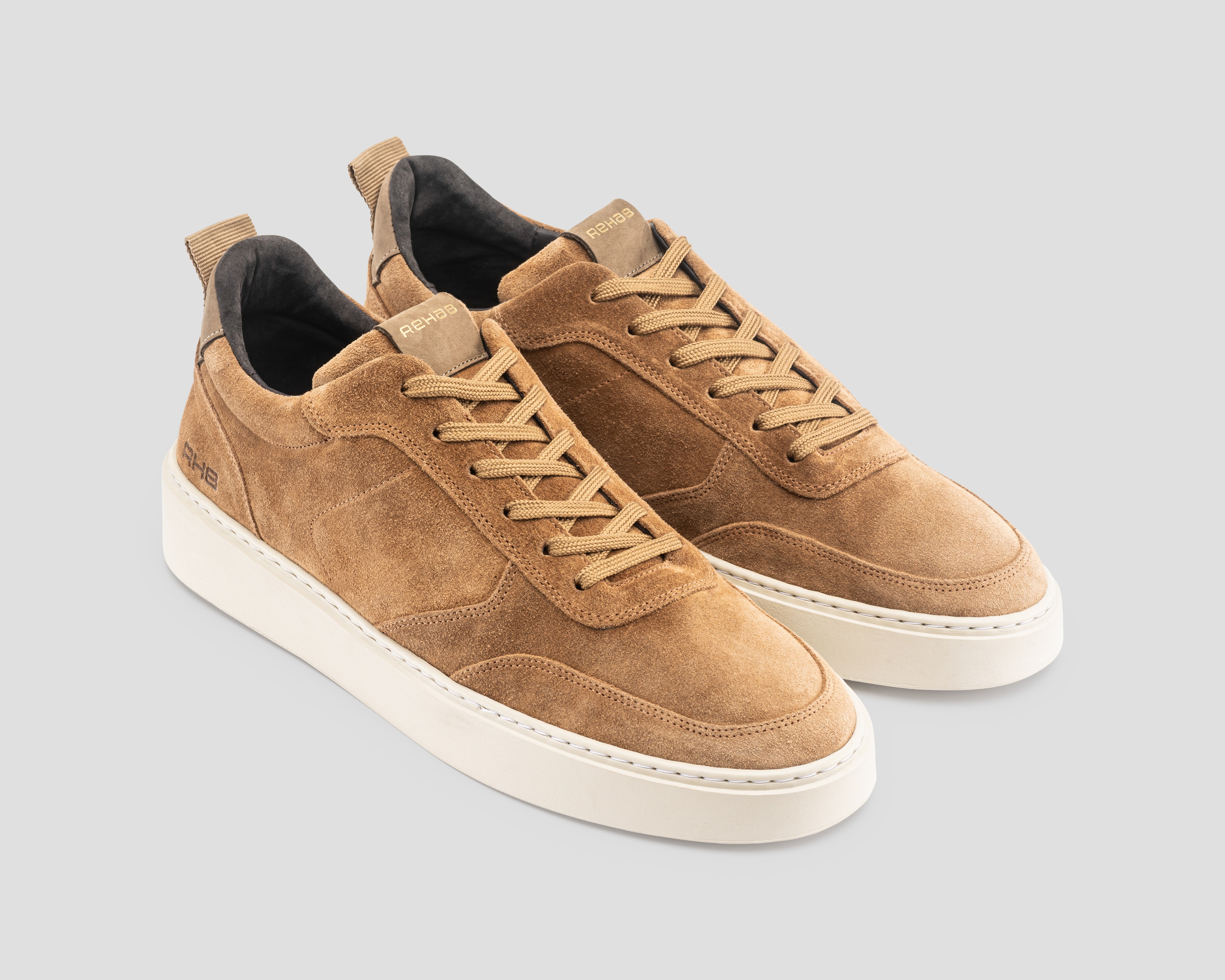 Oliver Sue | Camelkleurige sneaker REHAB Footwear