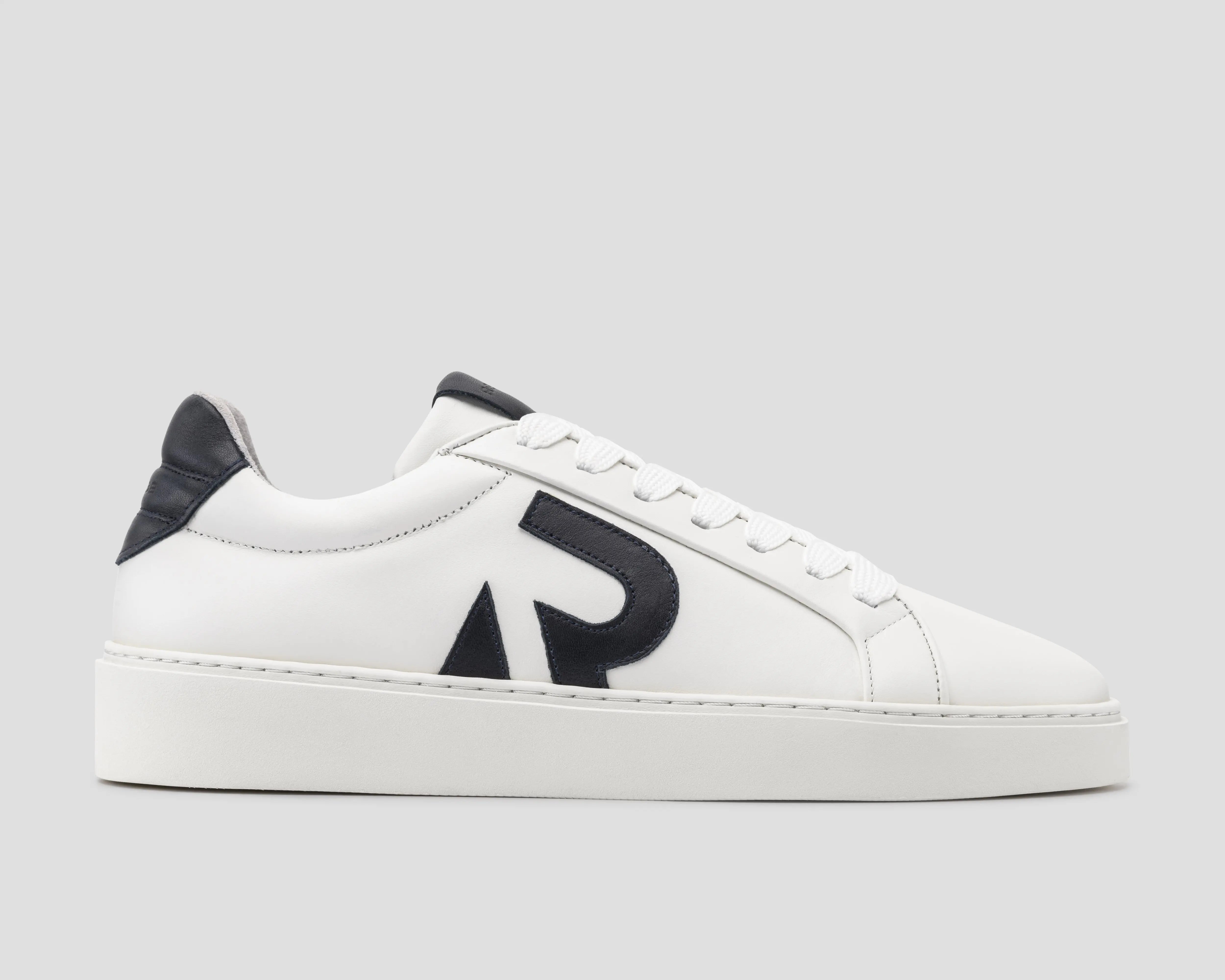 Otis Lthr | Wit-blauwe sneaker REHAB Footwear