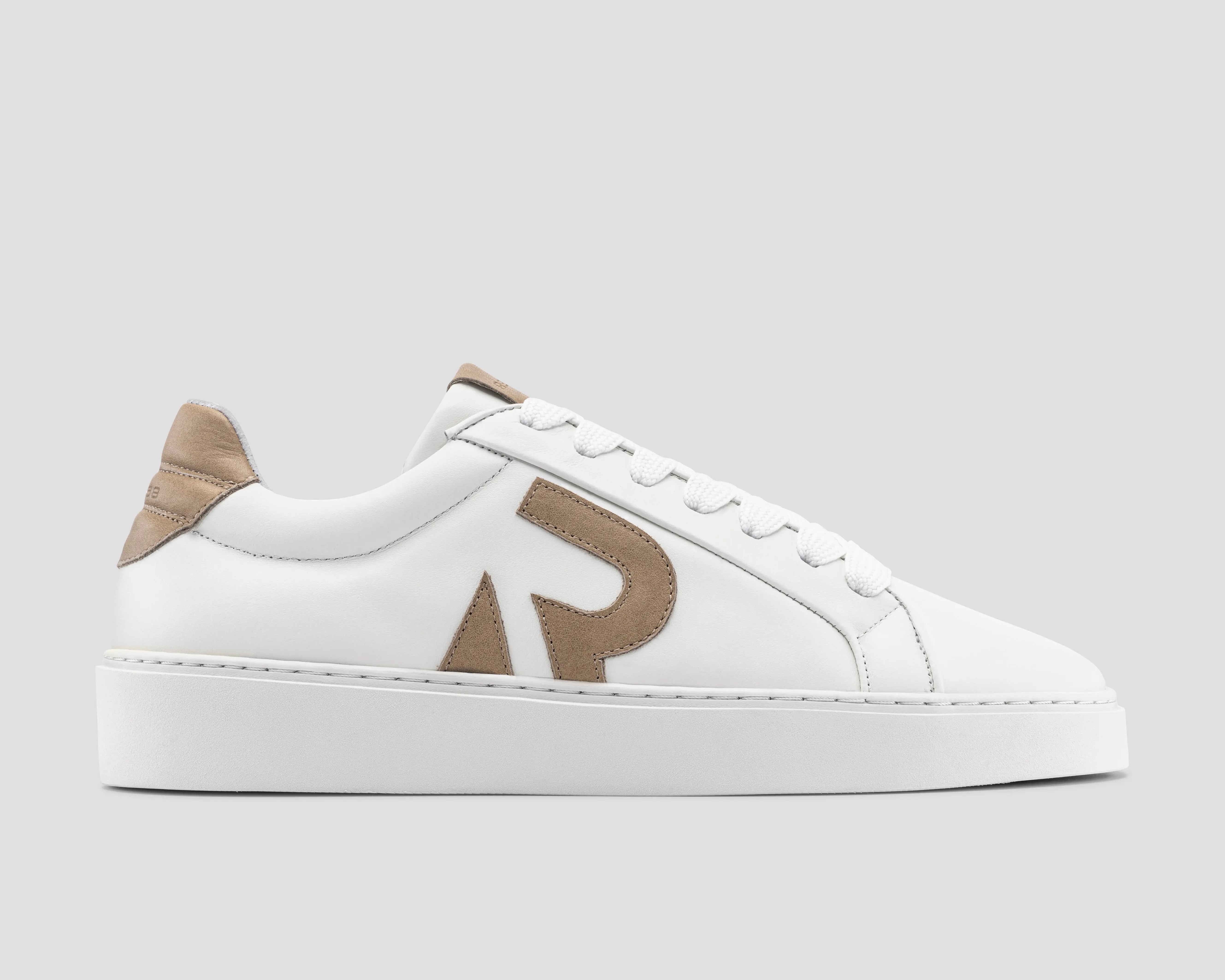 Otis Lthr | Wit-zand sneaker REHAB Footwear