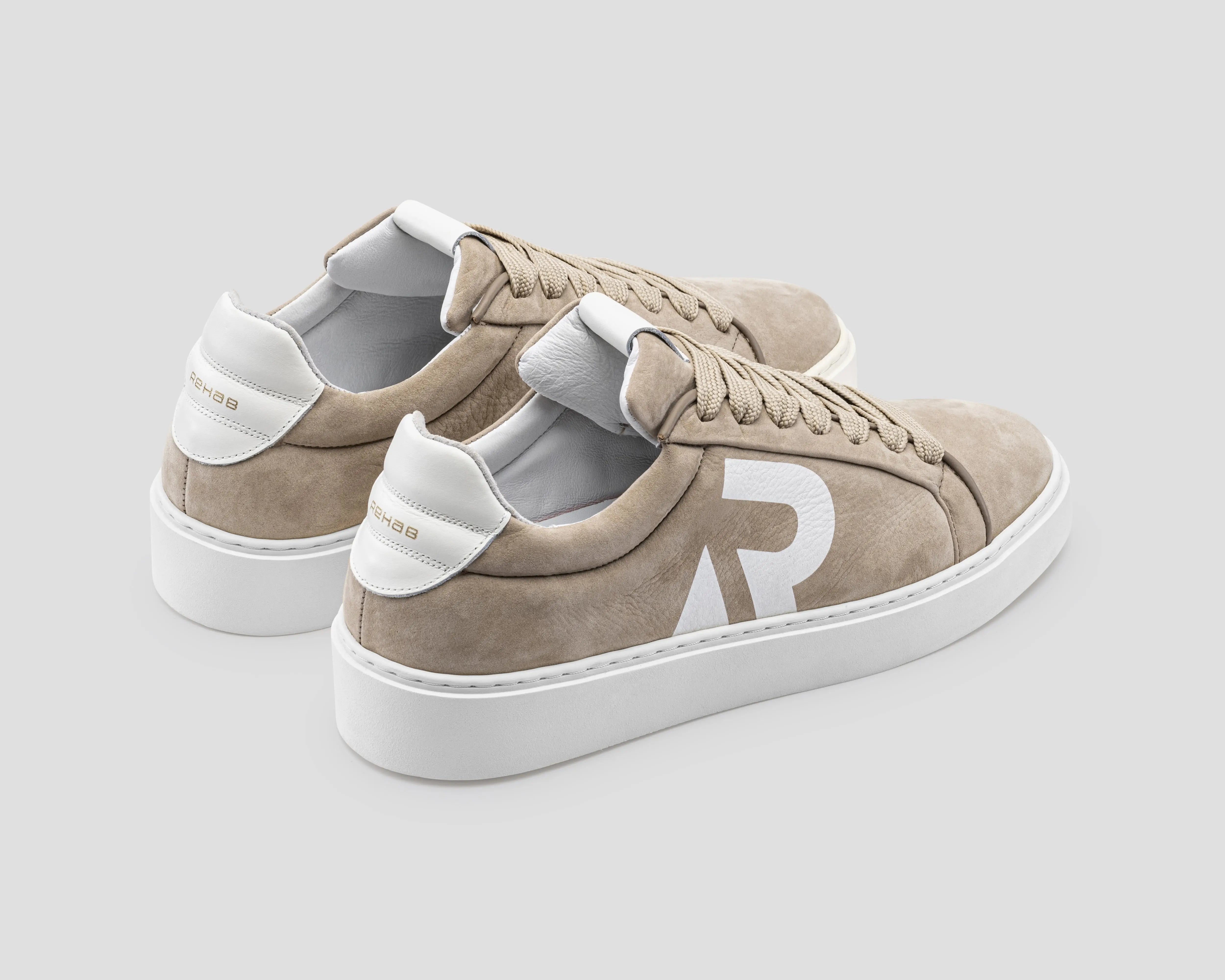 Otis Nub | Zandkleurige sneaker REHAB Footwear