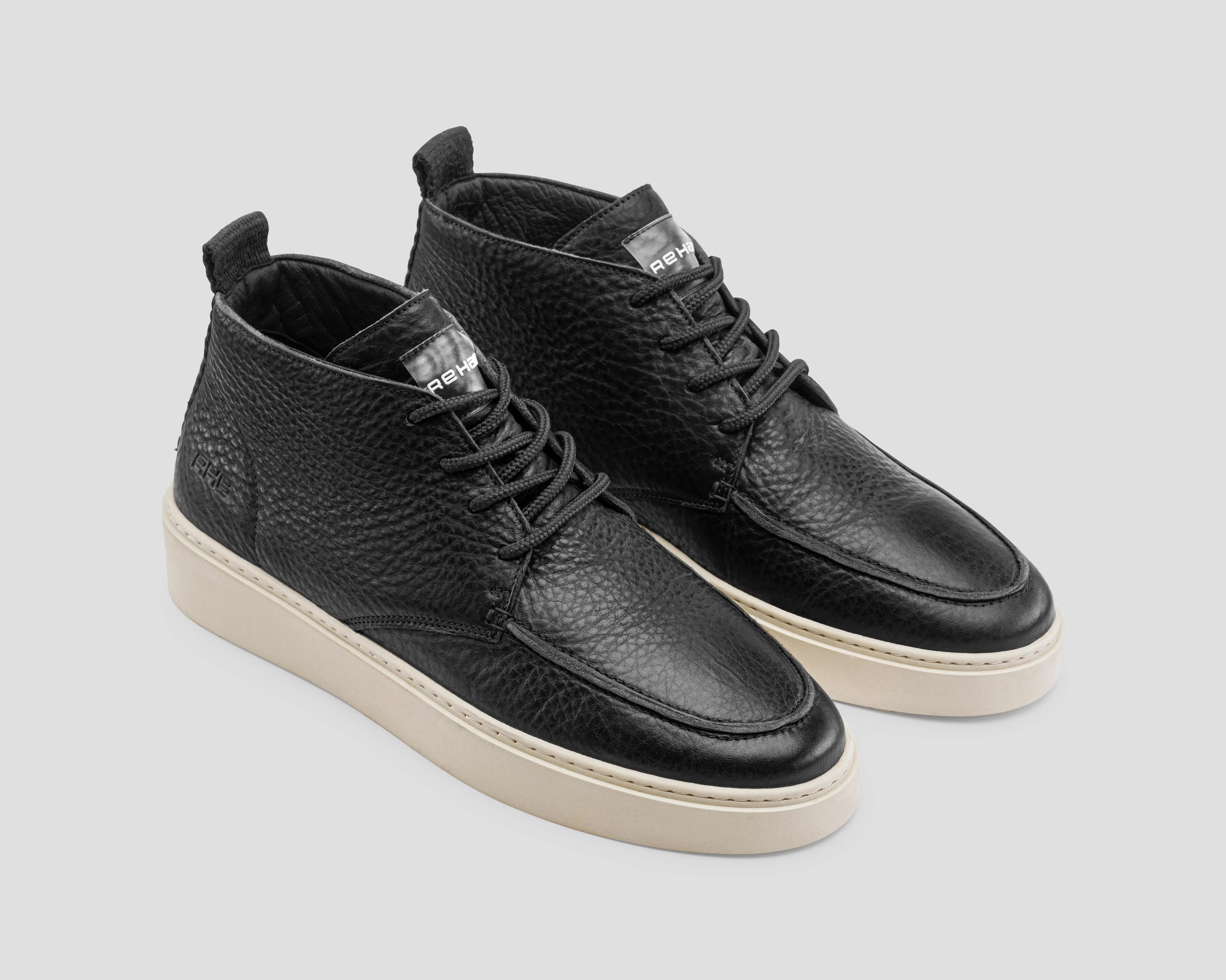 Owen Tmbl | Zwarte sneakers REHAB Footwear