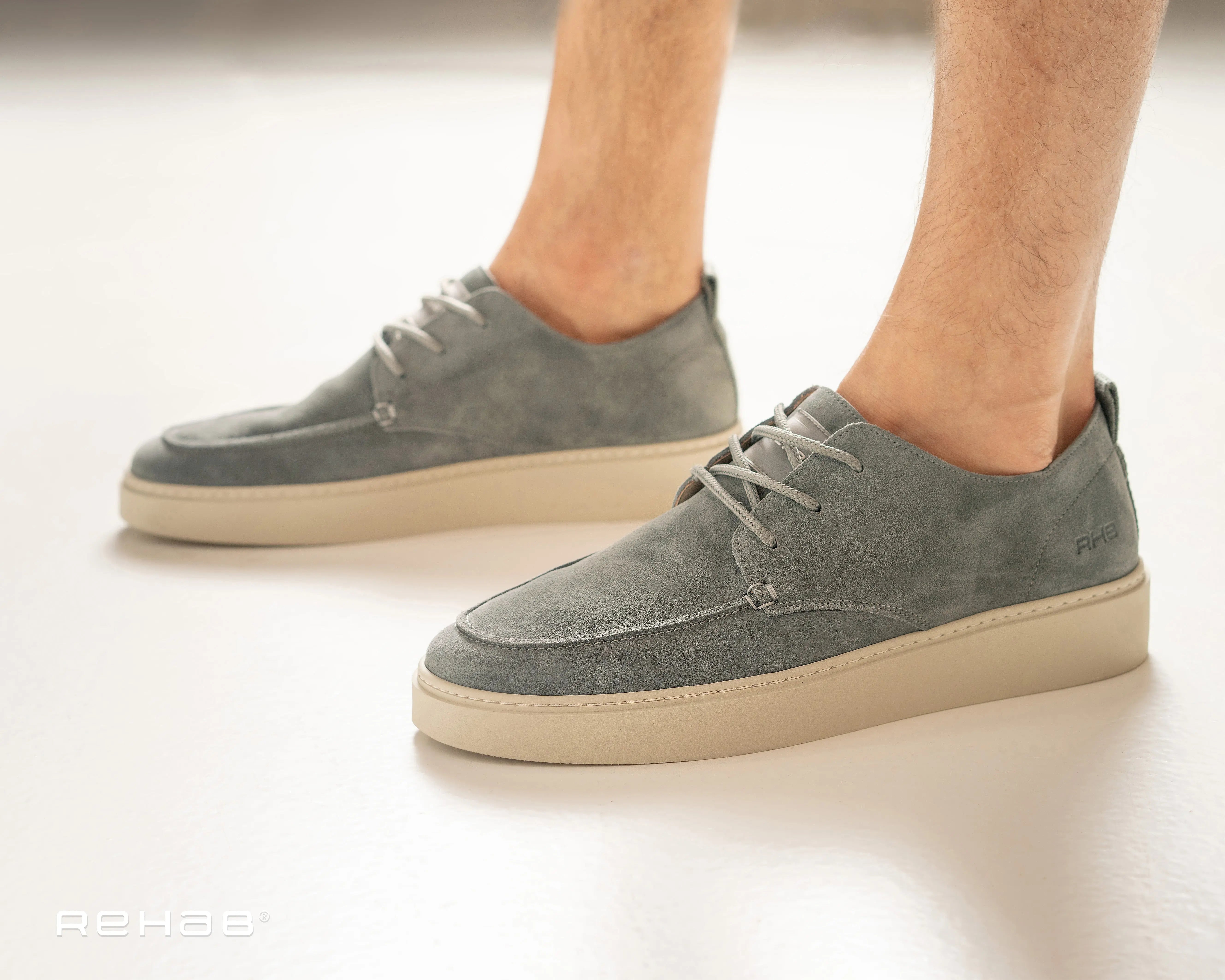 Ozzy | Groene veterschoen REHAB Footwear