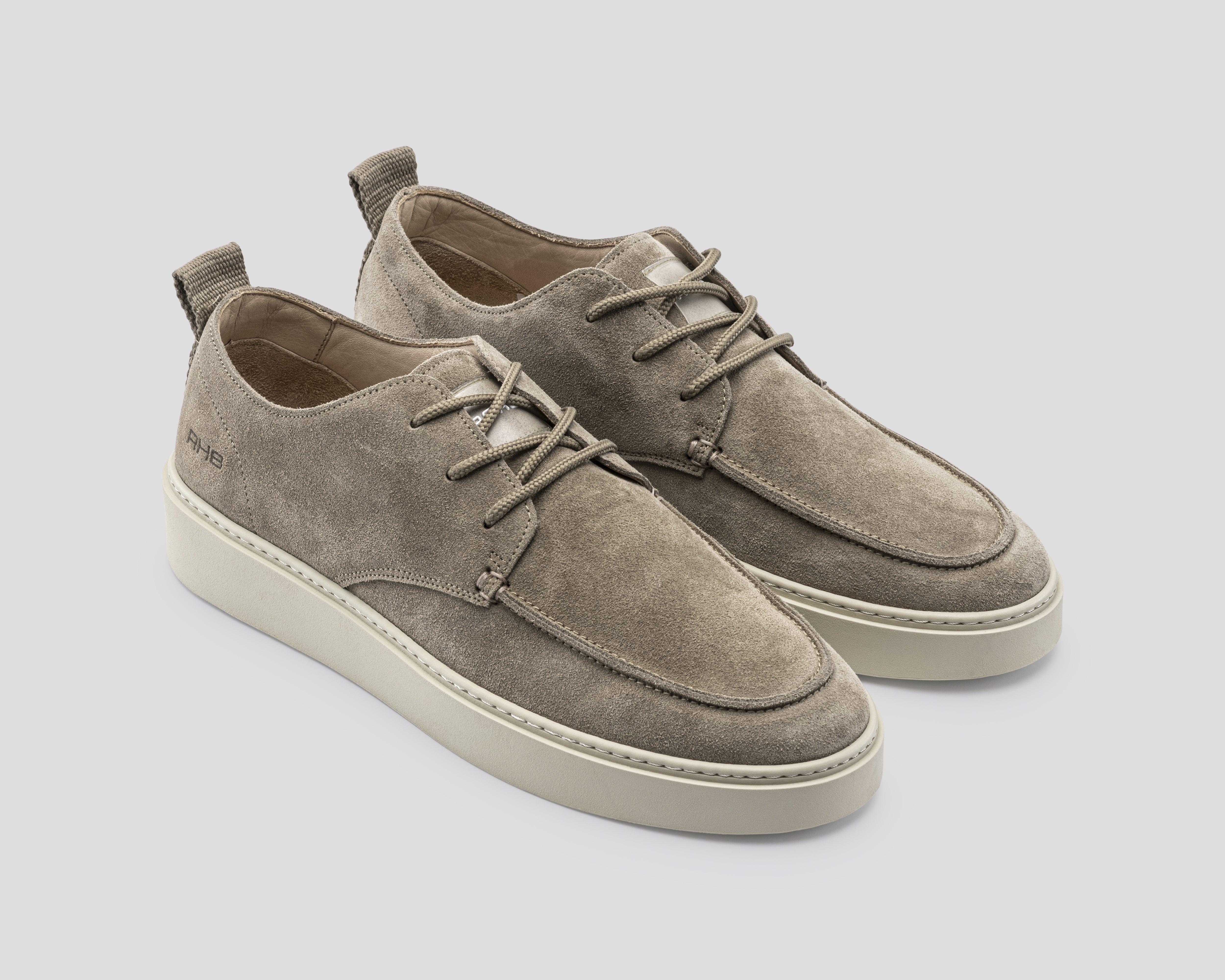 Ozzy | Taupe veterschoen REHAB Footwear