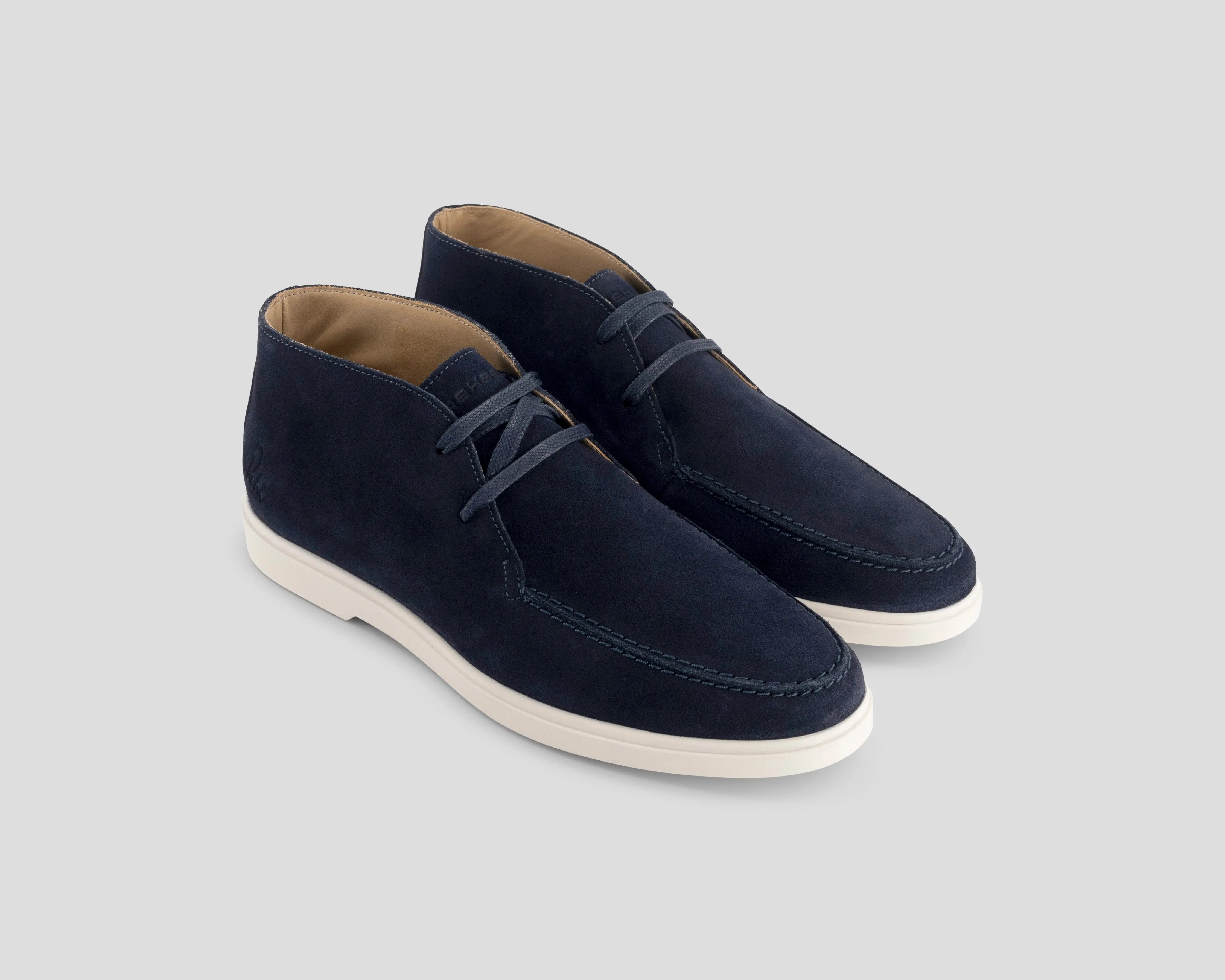 Stanley | Donkerblauwe veterschoenen REHAB Footwear