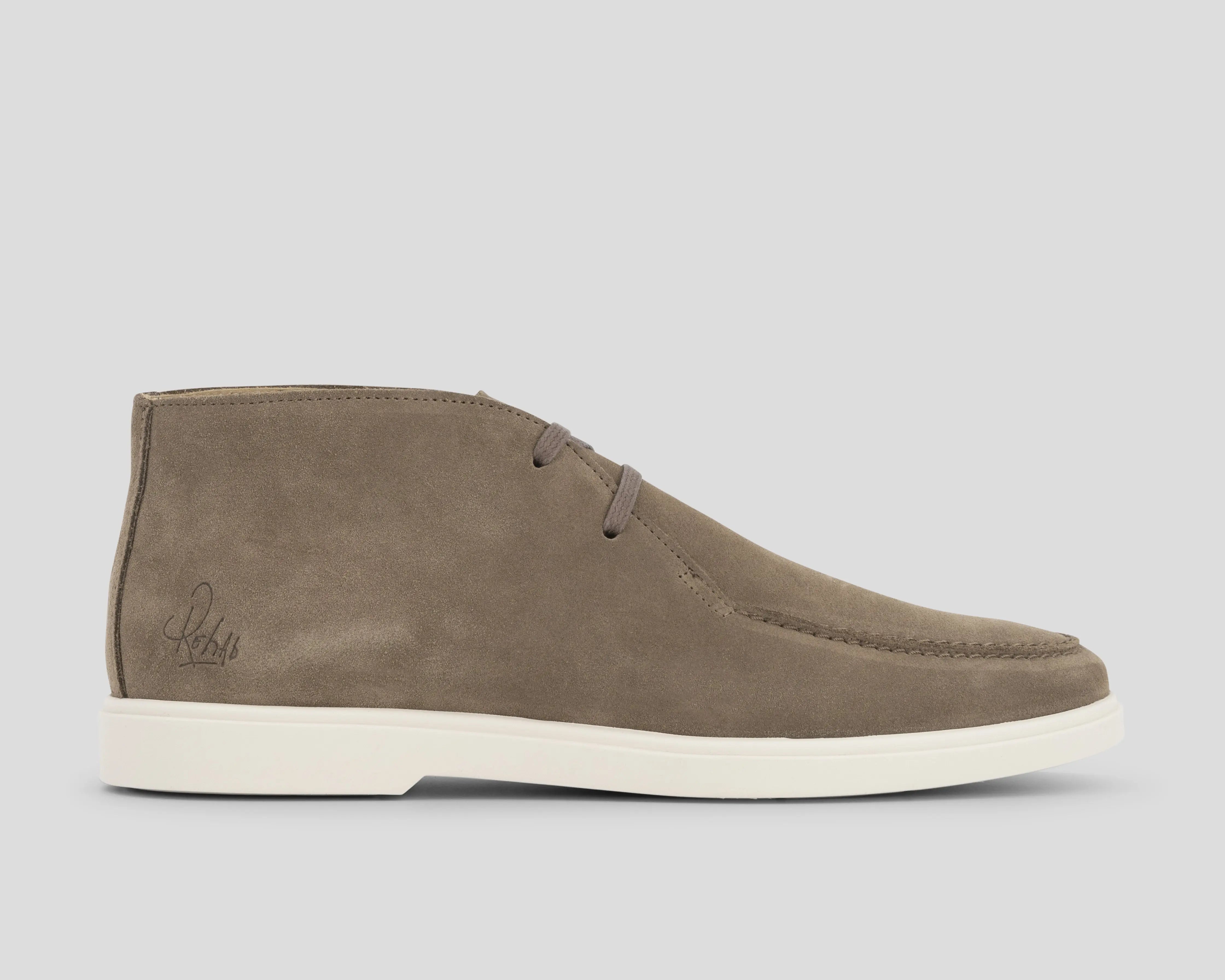 Stanley | Taupe-kleurige veterschoenen REHAB Footwear