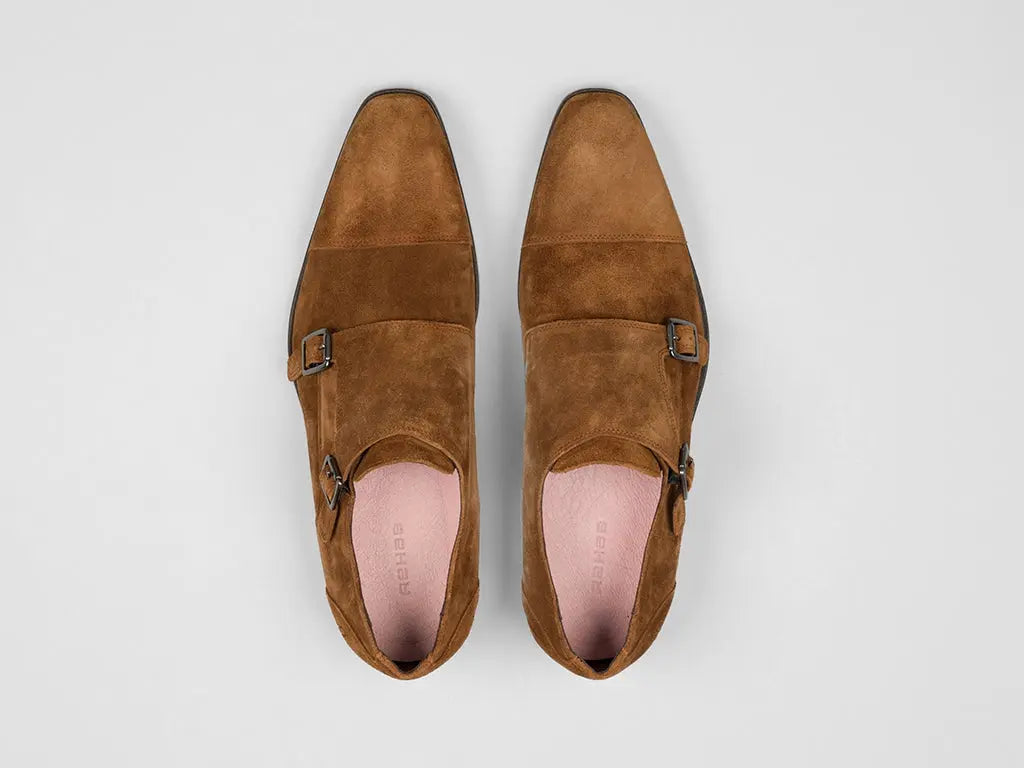 Phill Sue | Bruine gespschoenen REHAB Footwear