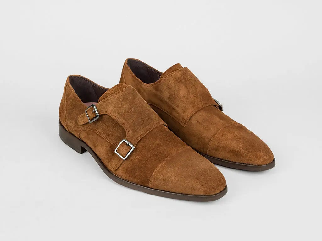 Phill Sue | Bruine gespschoenen REHAB Footwear