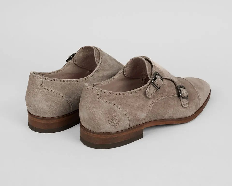 Phill Sue | Khaki gespschoenen REHAB Footwear