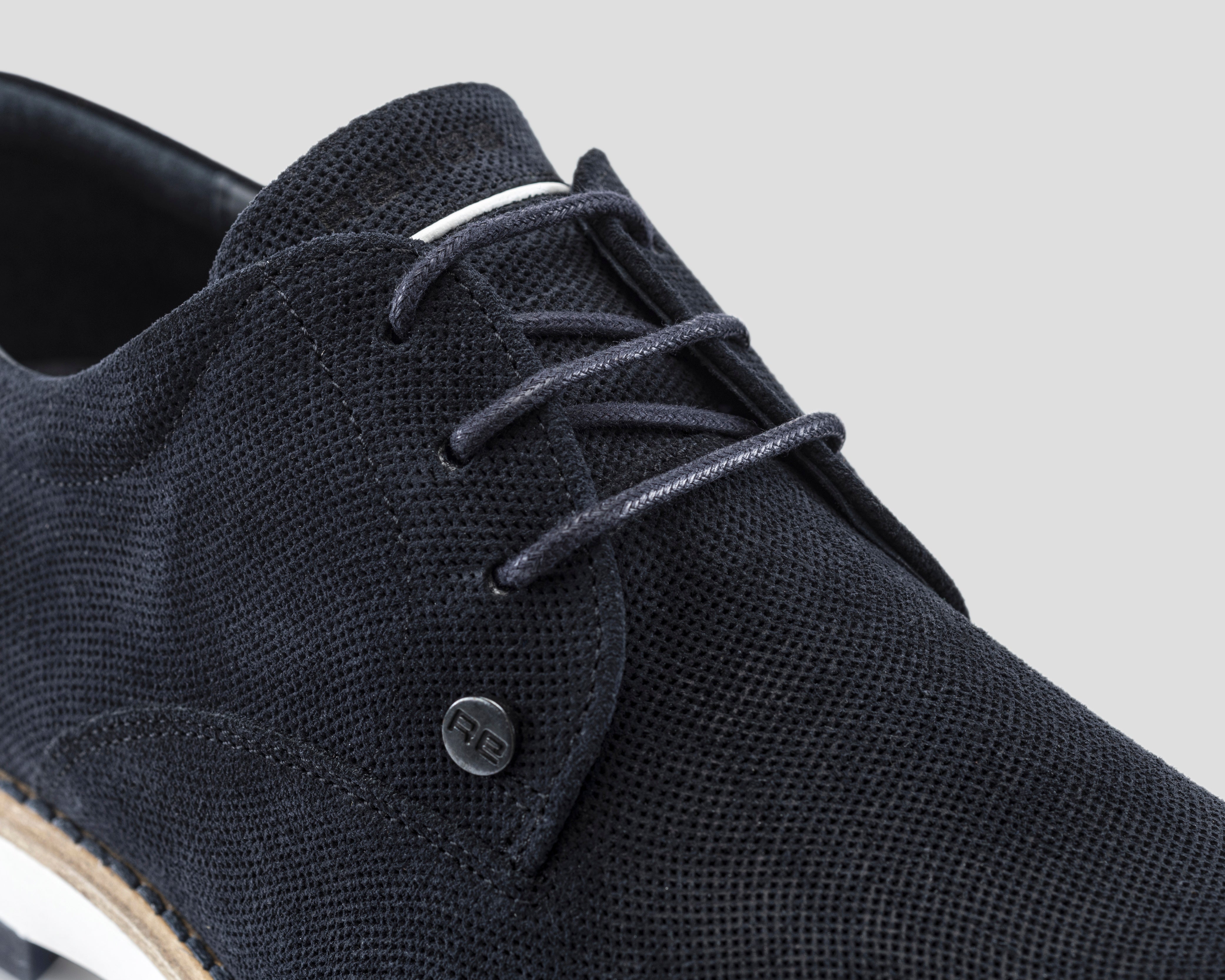 Pozato Weave | Donkerblauwe veterschoen REHAB Footwear