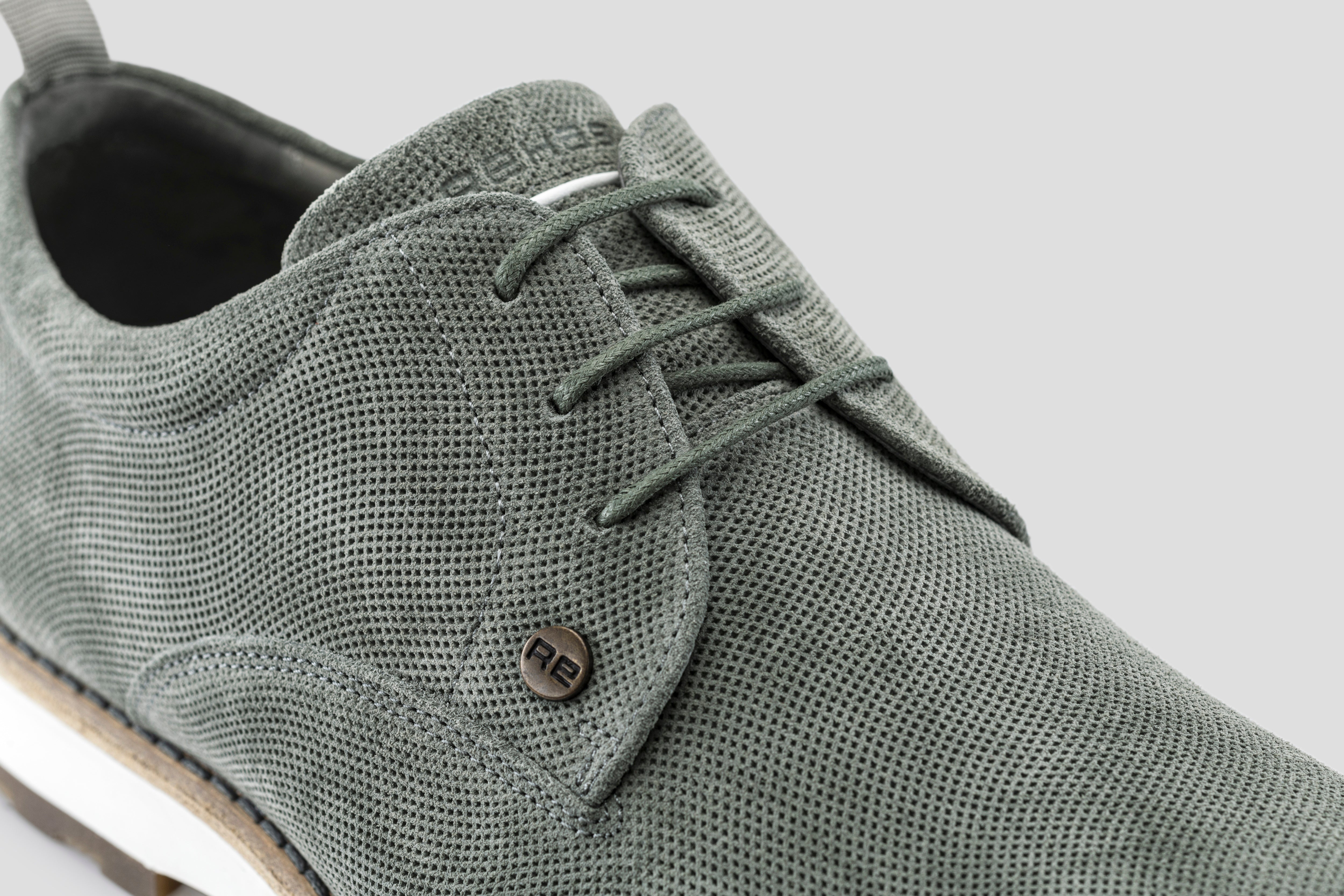 Pozato Weave | Groene veterschoen REHAB Footwear