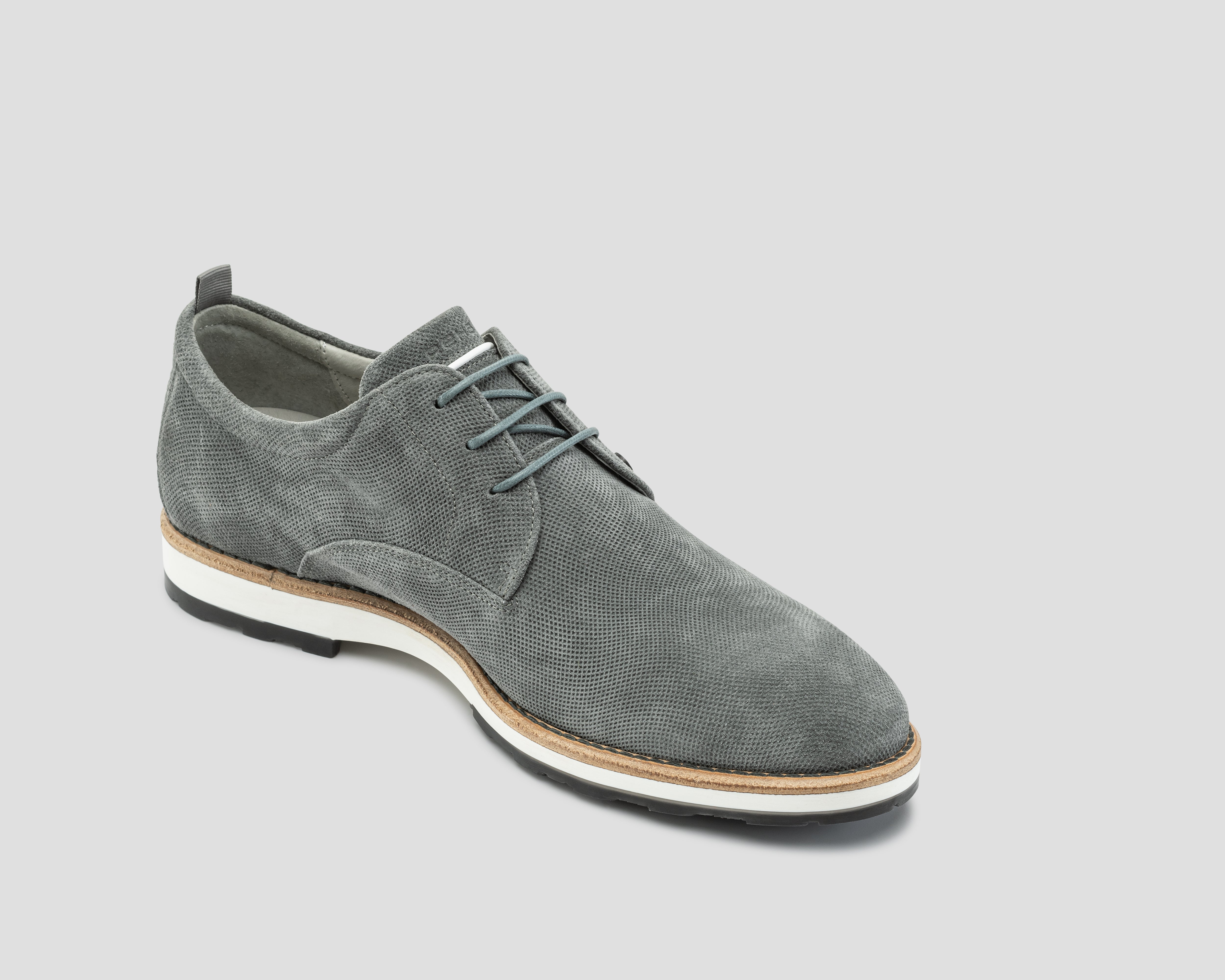 Pozato Weave | Grijs-blauwe veterschoen REHAB Footwear