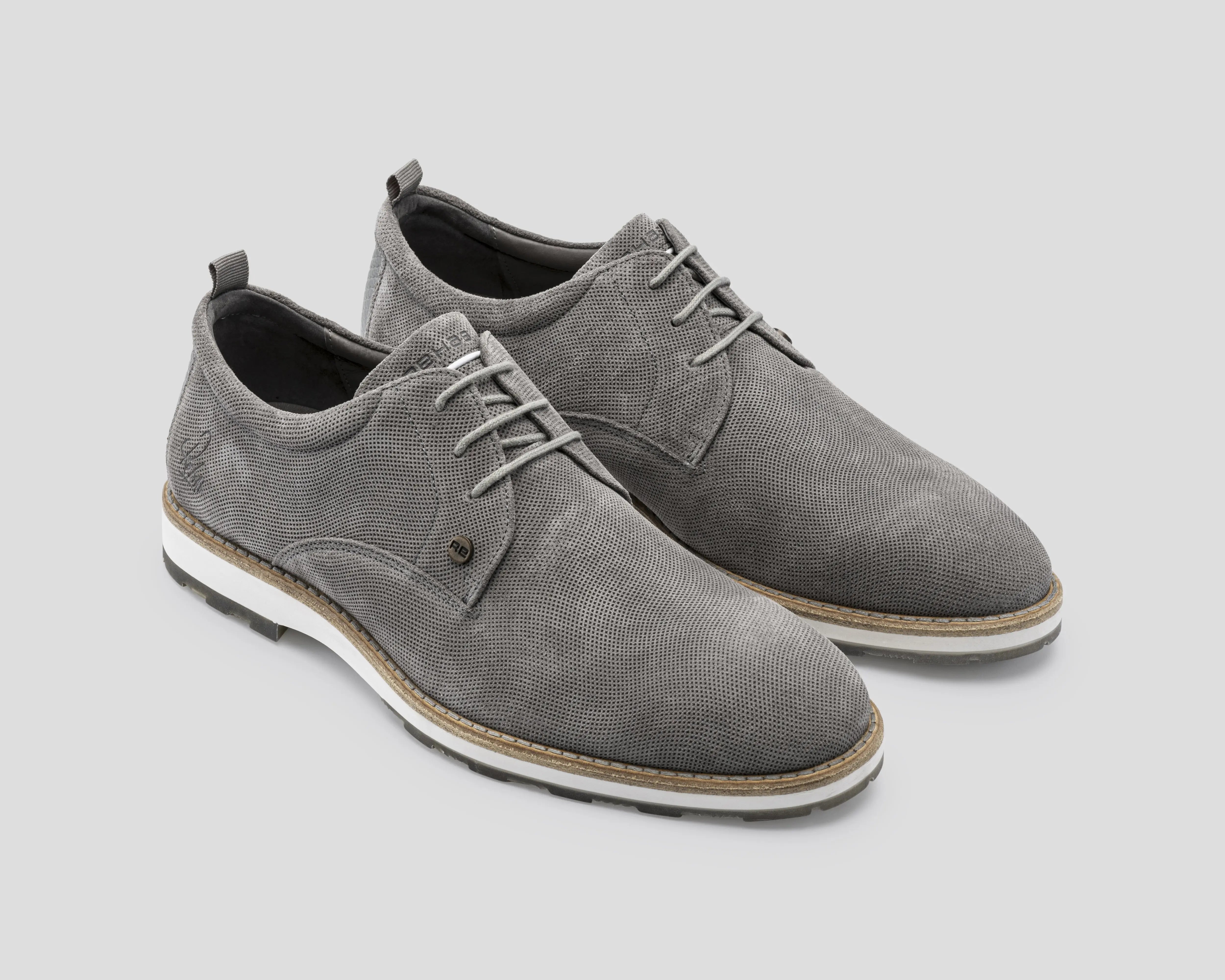 Pozato Weave | Grijze veterschoen REHAB Footwear