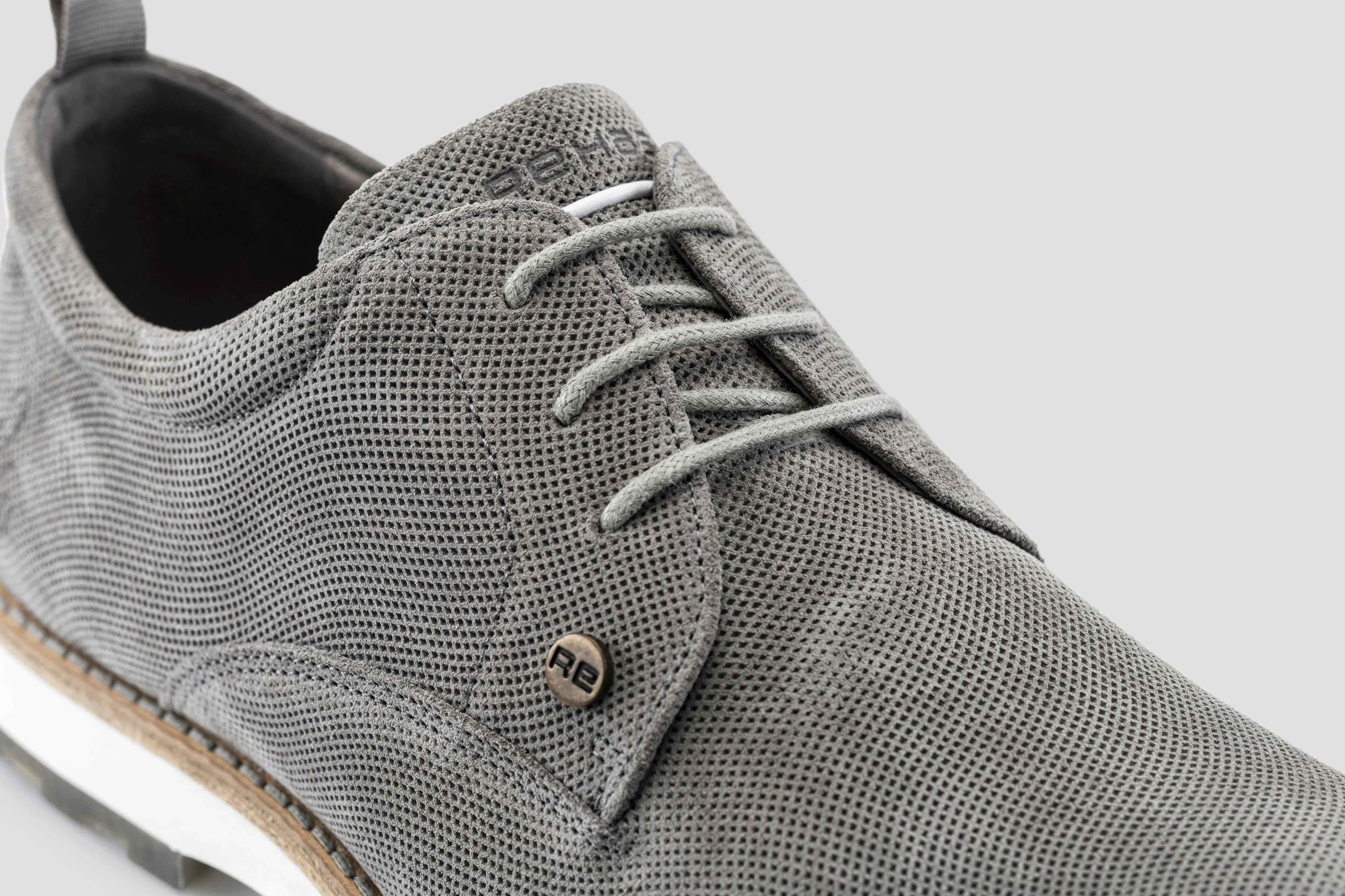 Pozato Weave | Grijze veterschoen REHAB Footwear