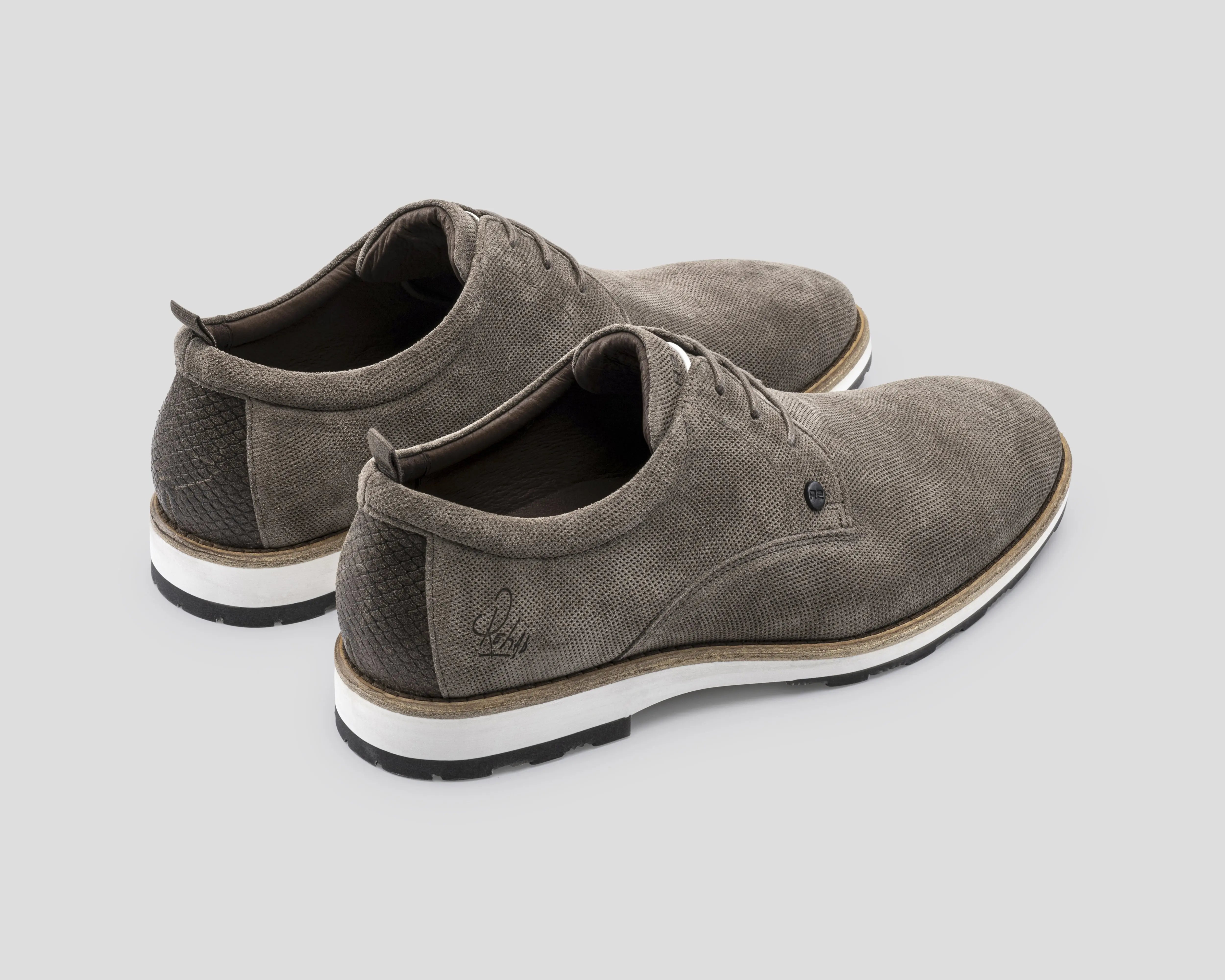 Pozato Weave | Bruine veterschoen REHAB Footwear