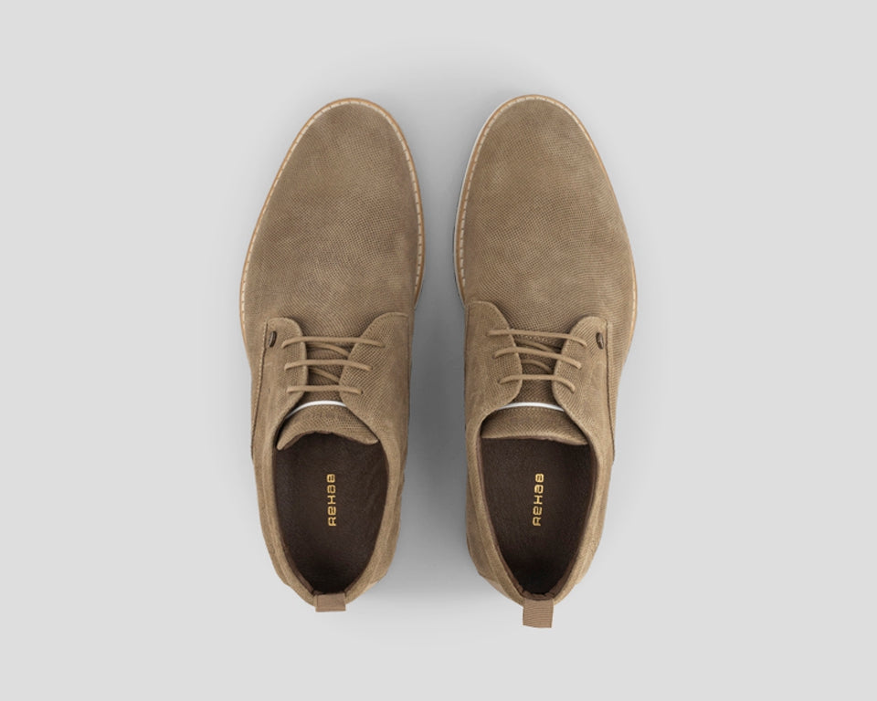 Pozato Weave | Zandkleurige veterschoen REHAB Footwear
