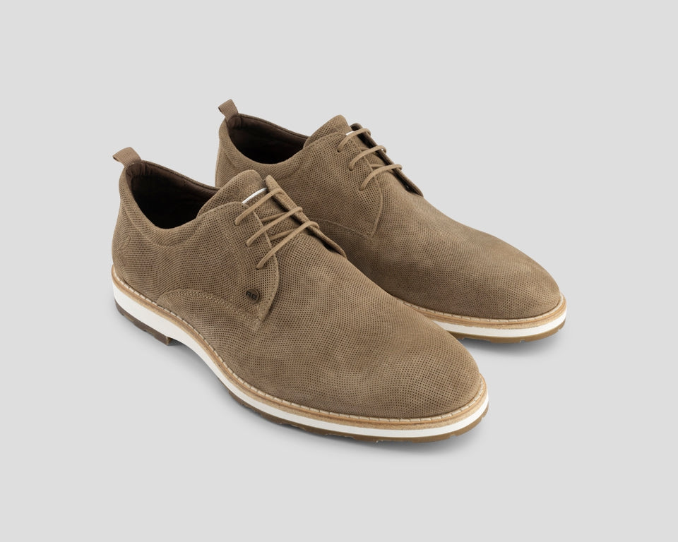 Pozato Weave | Zandkleurige veterschoen REHAB Footwear