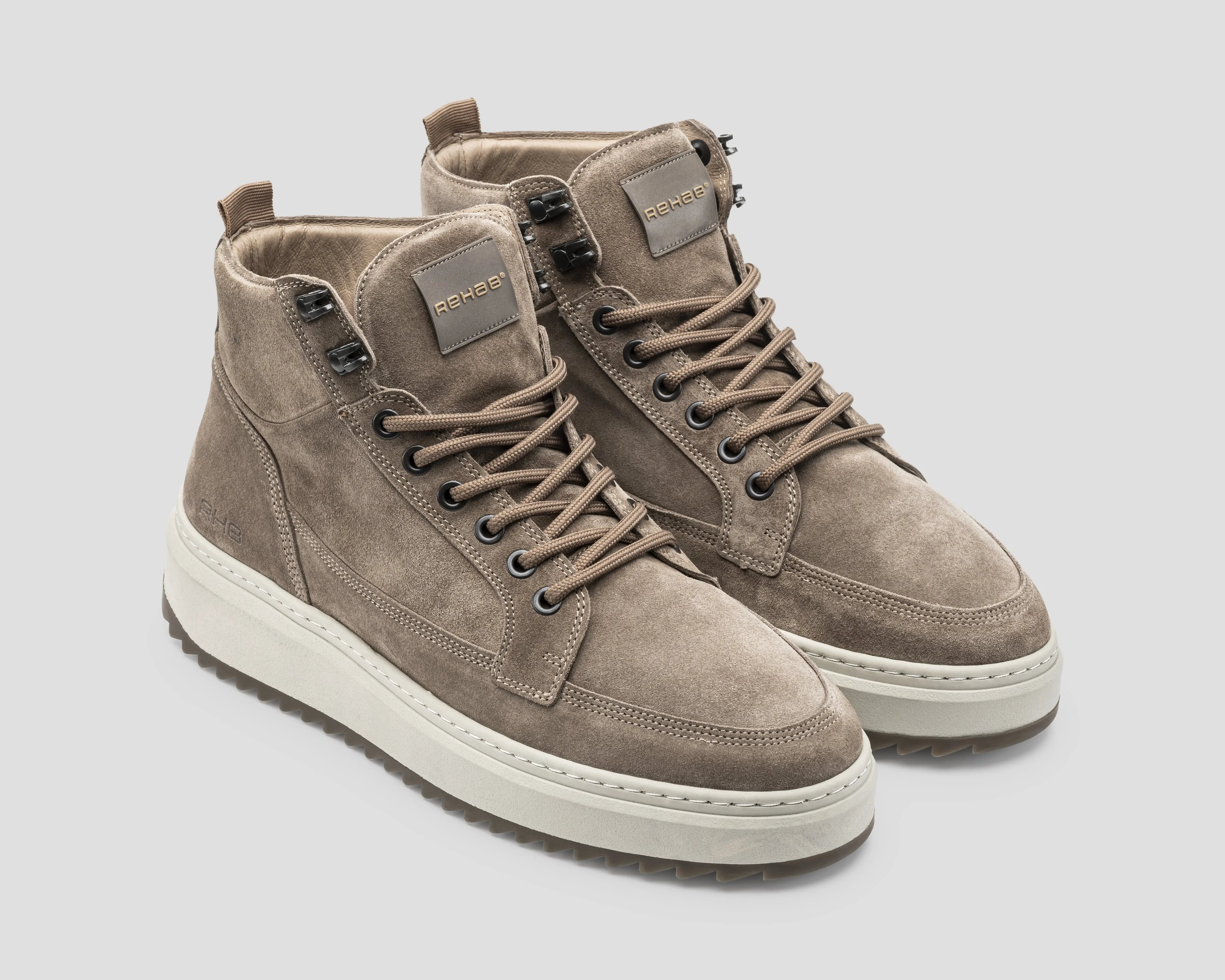 Rafa Sue | Taupekleurige boots REHAB Footwear