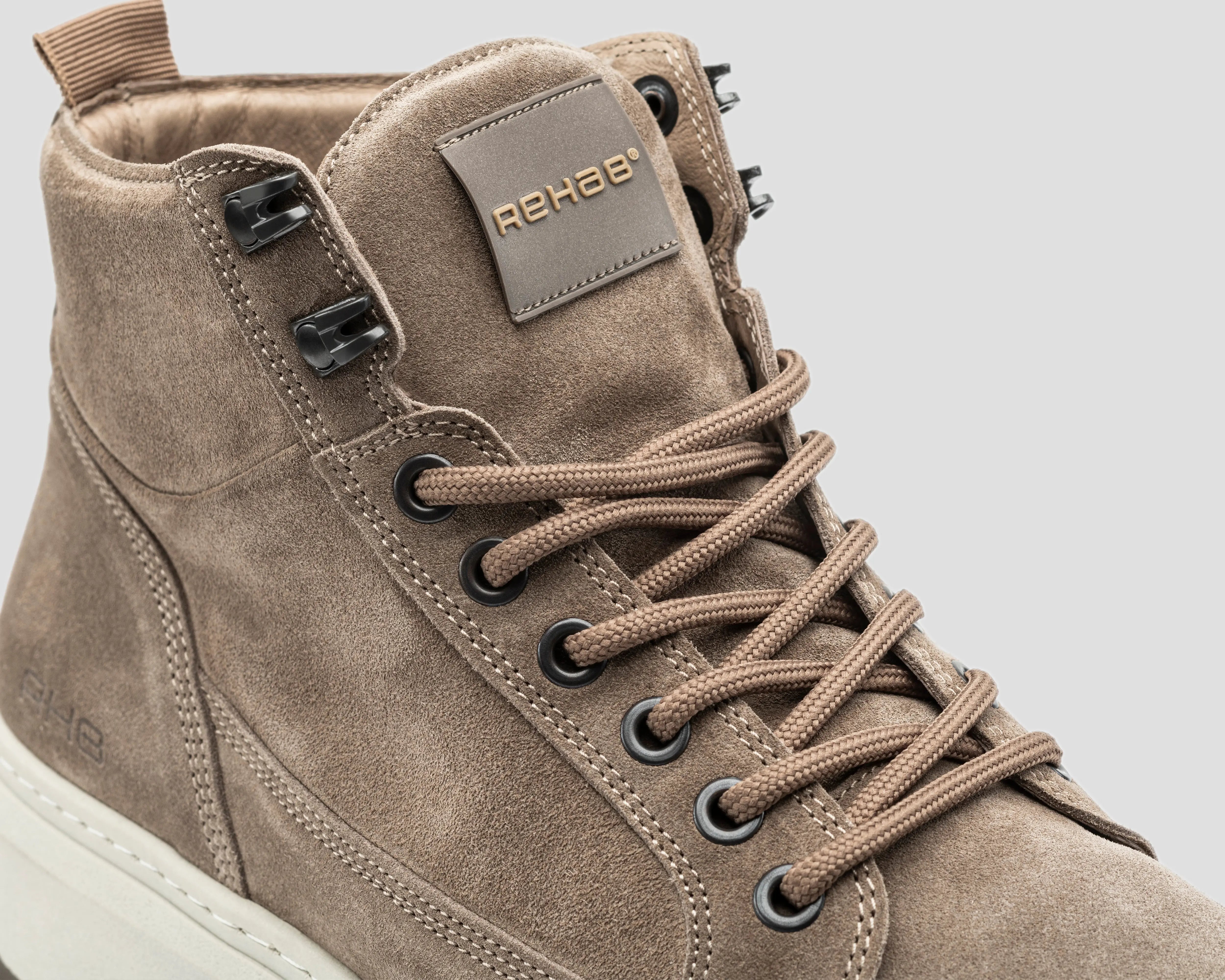 Rafa Sue | Taupekleurige boots REHAB Footwear