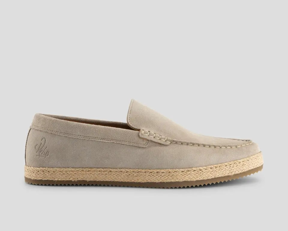 Raffaello | Khaki loafers REHAB Footwear