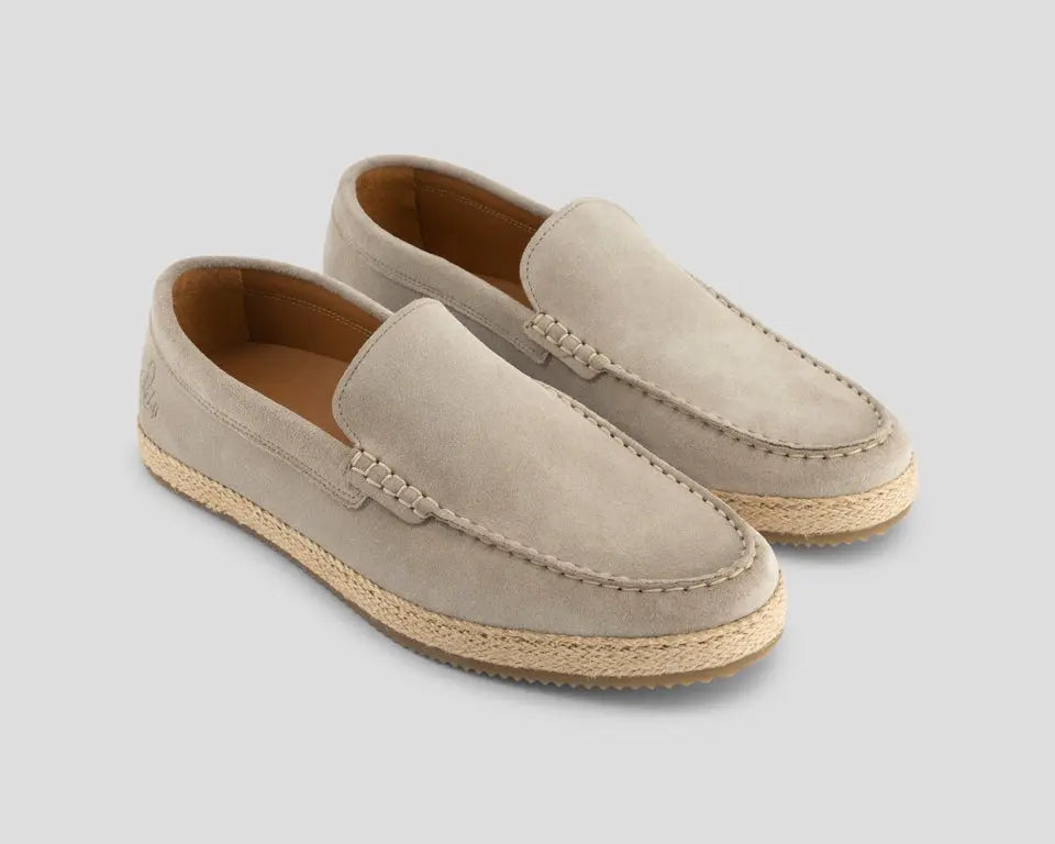 Raffaello | Khaki loafers REHAB Footwear