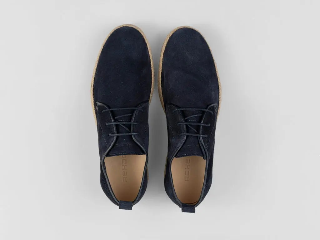 Rodrigo | Donkerblauwe veterschoen REHAB Footwear