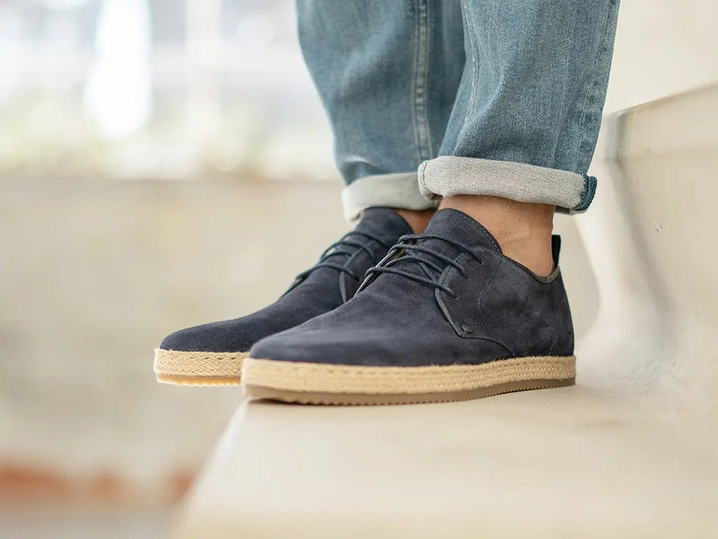 Rodrigo | Donkerblauwe veterschoen REHAB Footwear