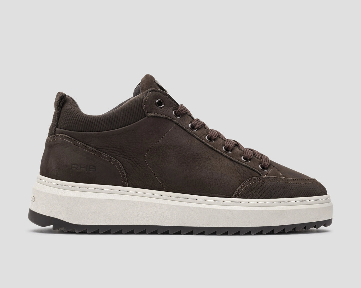 Russel Nub | Donkerbruine sneaker REHAB Footwear
