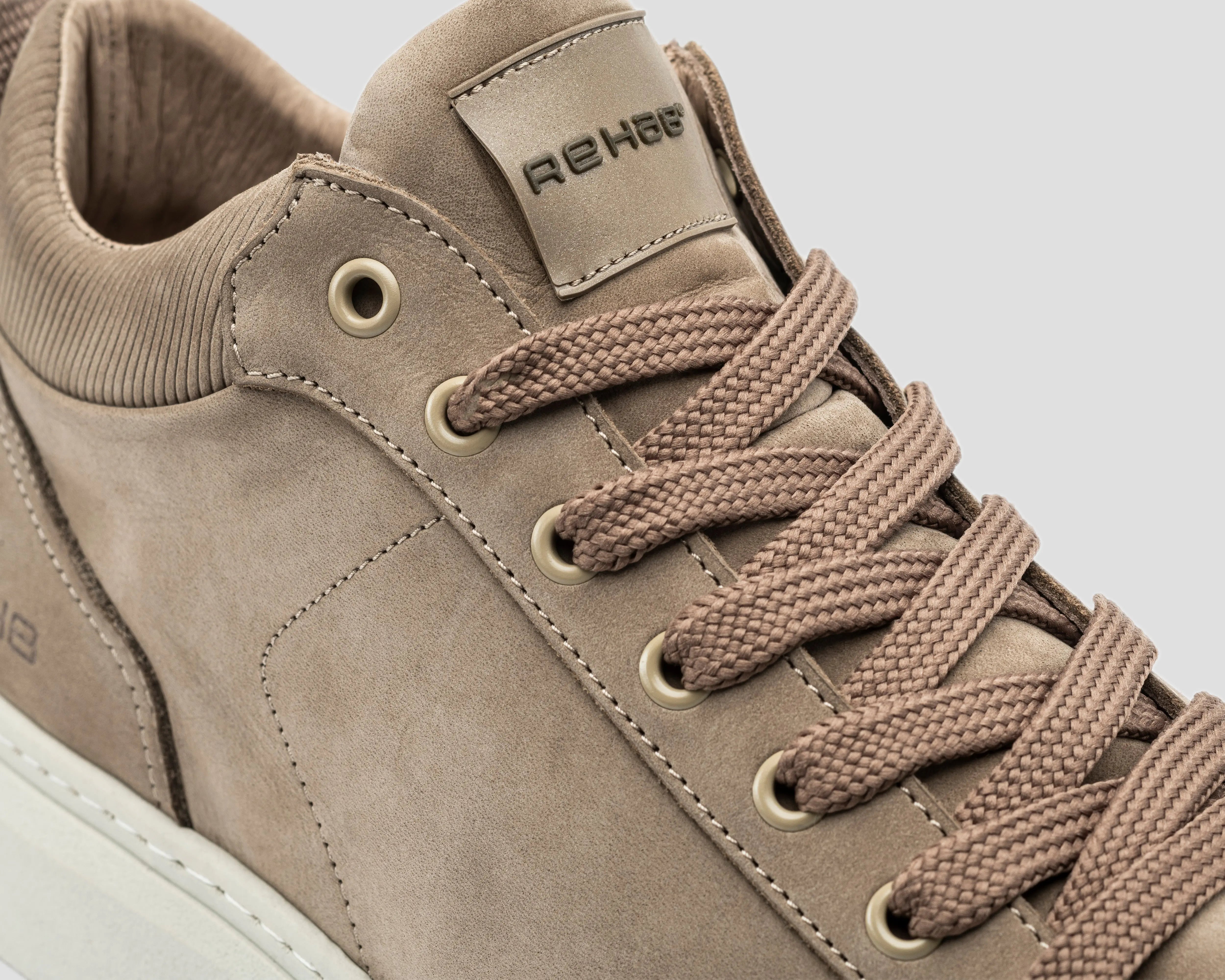 Russel Nub | Taupekleurige sneaker REHAB Footwear