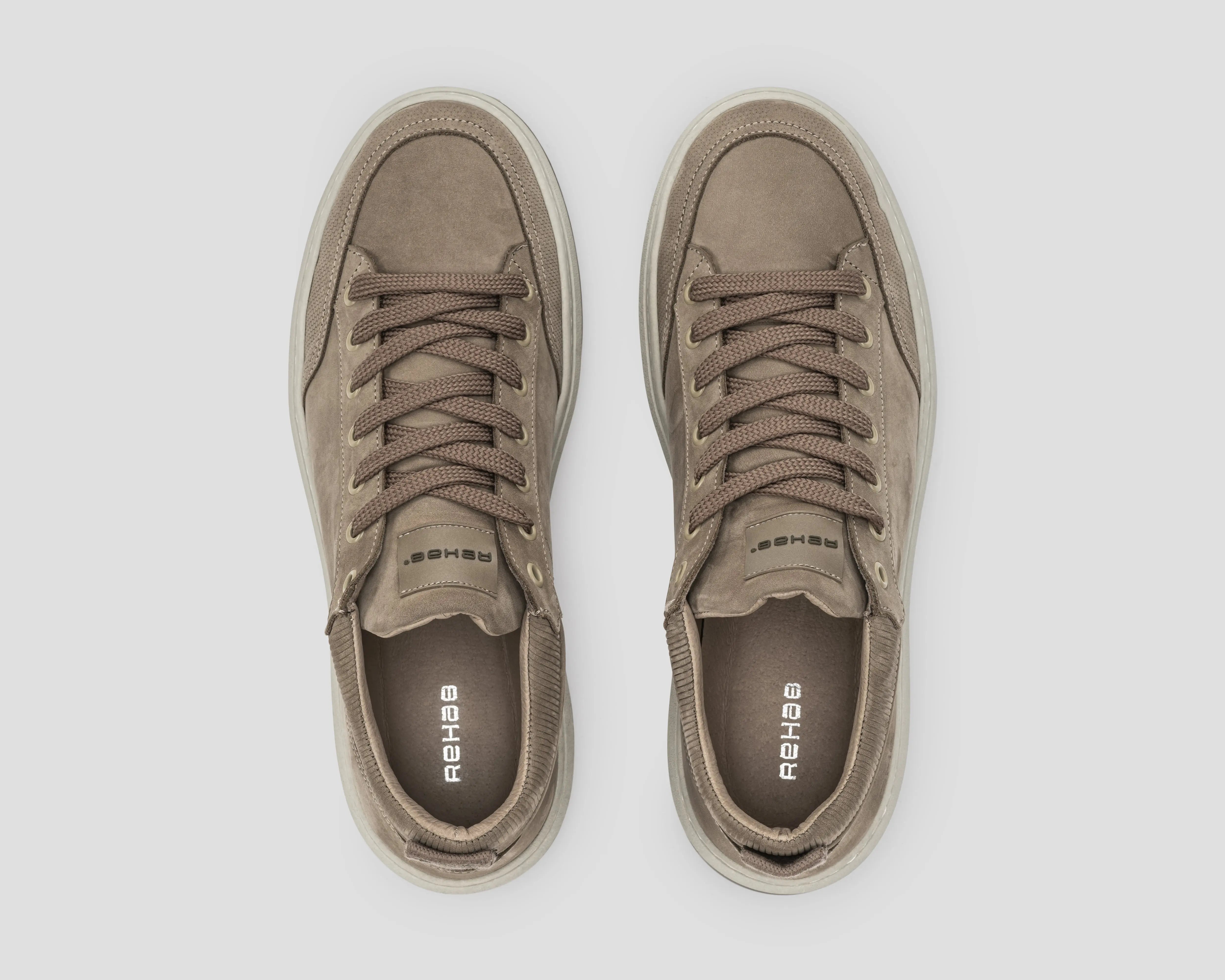 Russel Nub | Taupekleurige sneaker REHAB Footwear