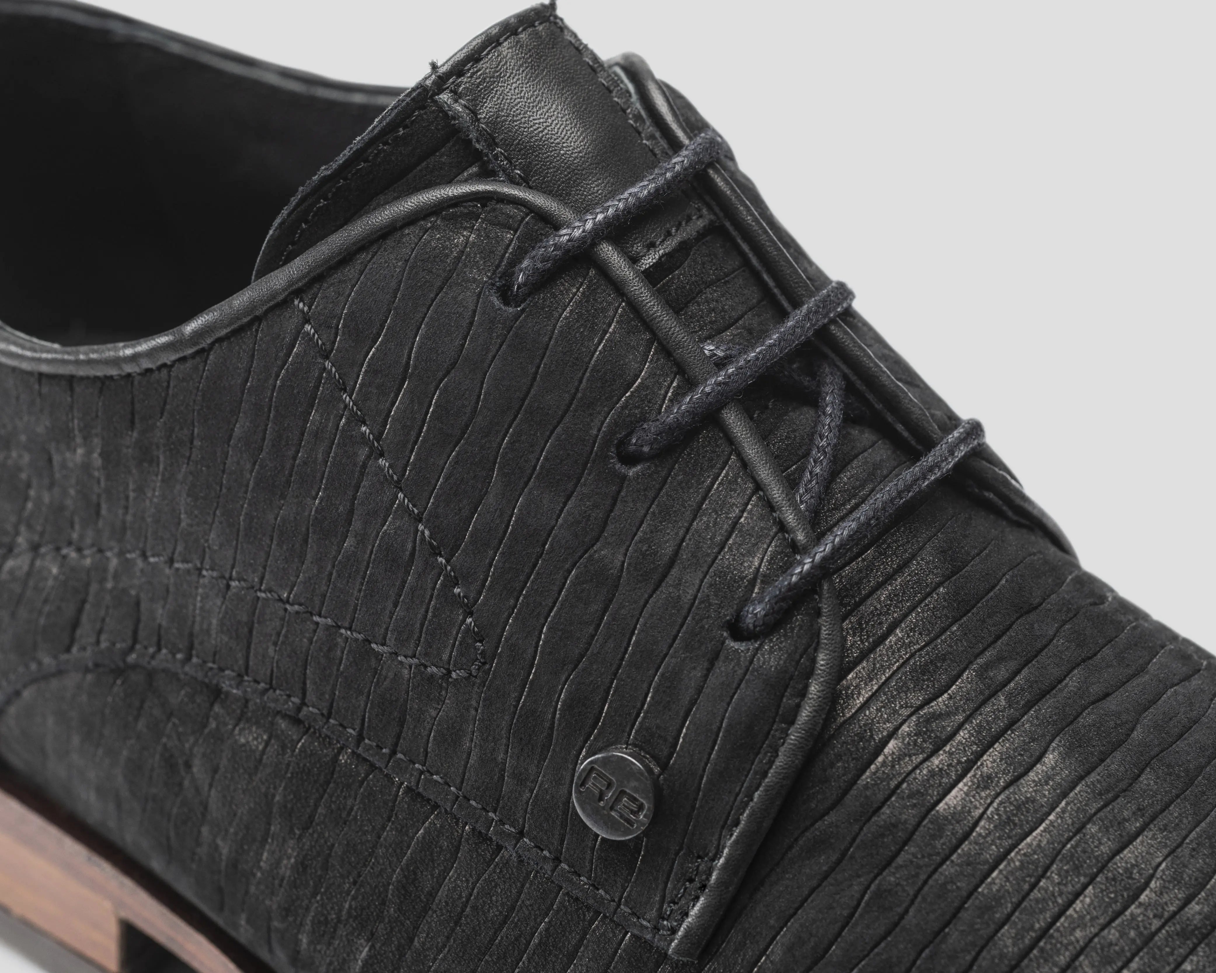 Greg Stones | Zwarte nette schoenen REHAB Footwear