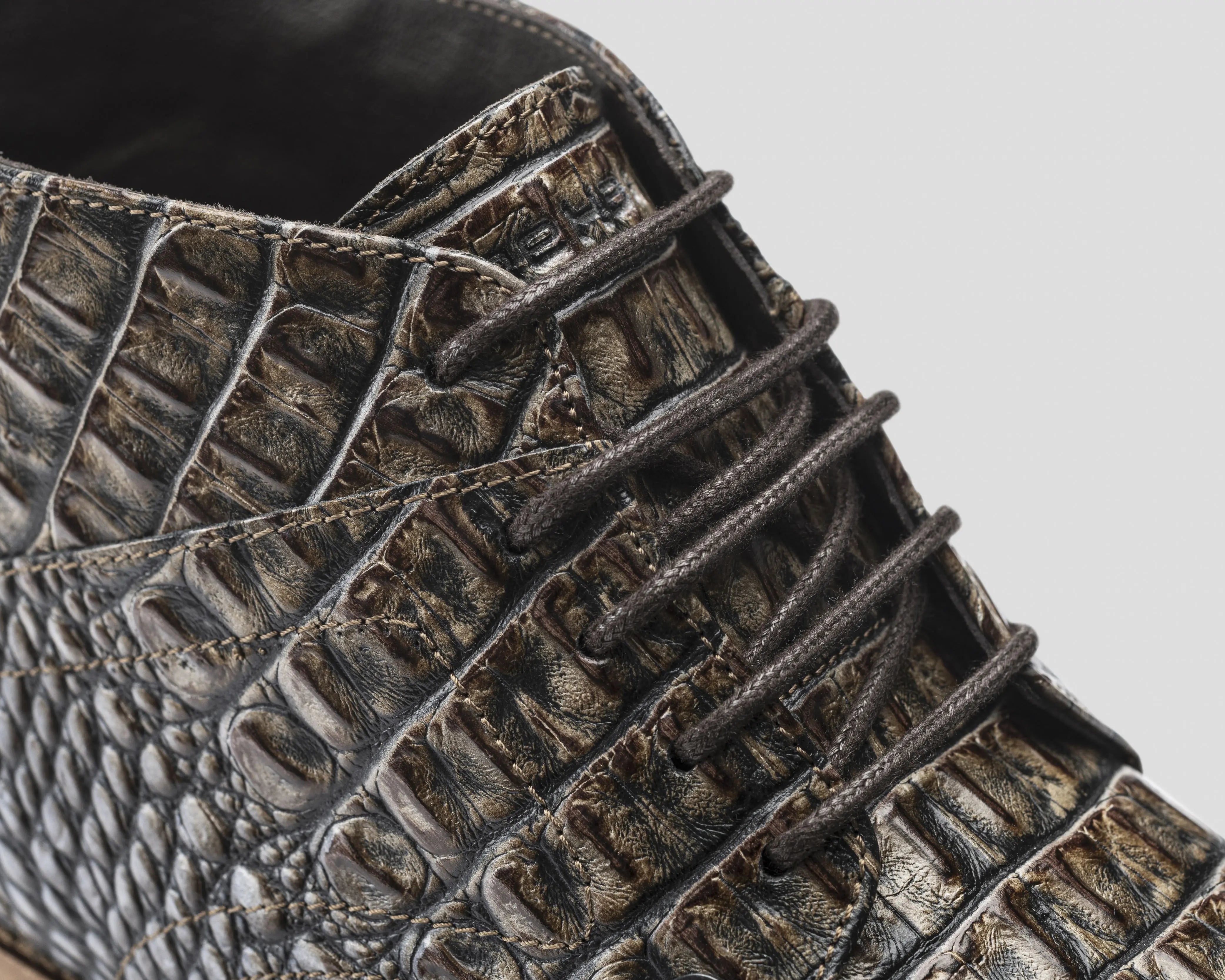 Barry Crc | Bruin-blauwe nette schoenen REHAB Footwear