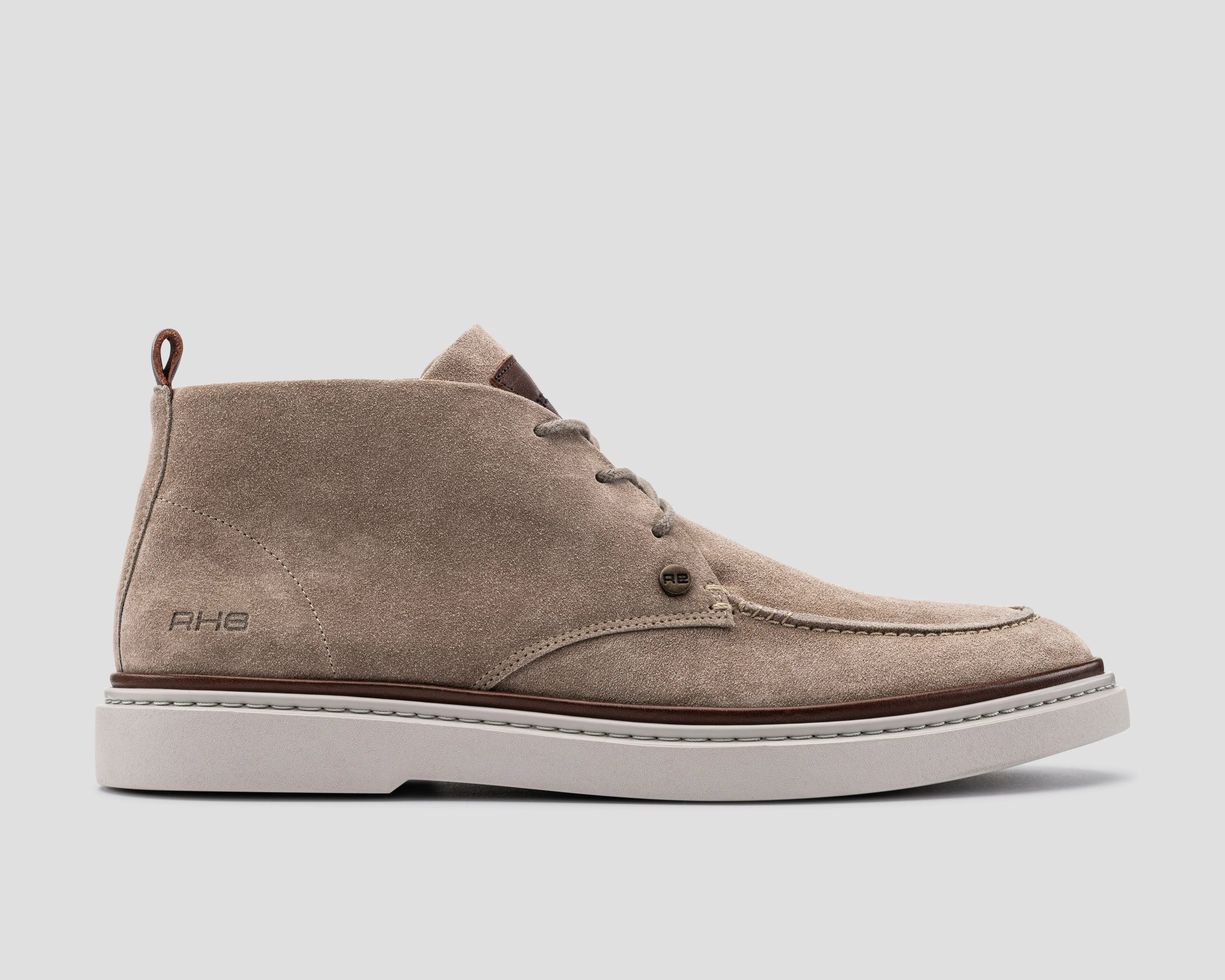Hudson Sue | Zandkleurige veterschoenen REHAB Footwear