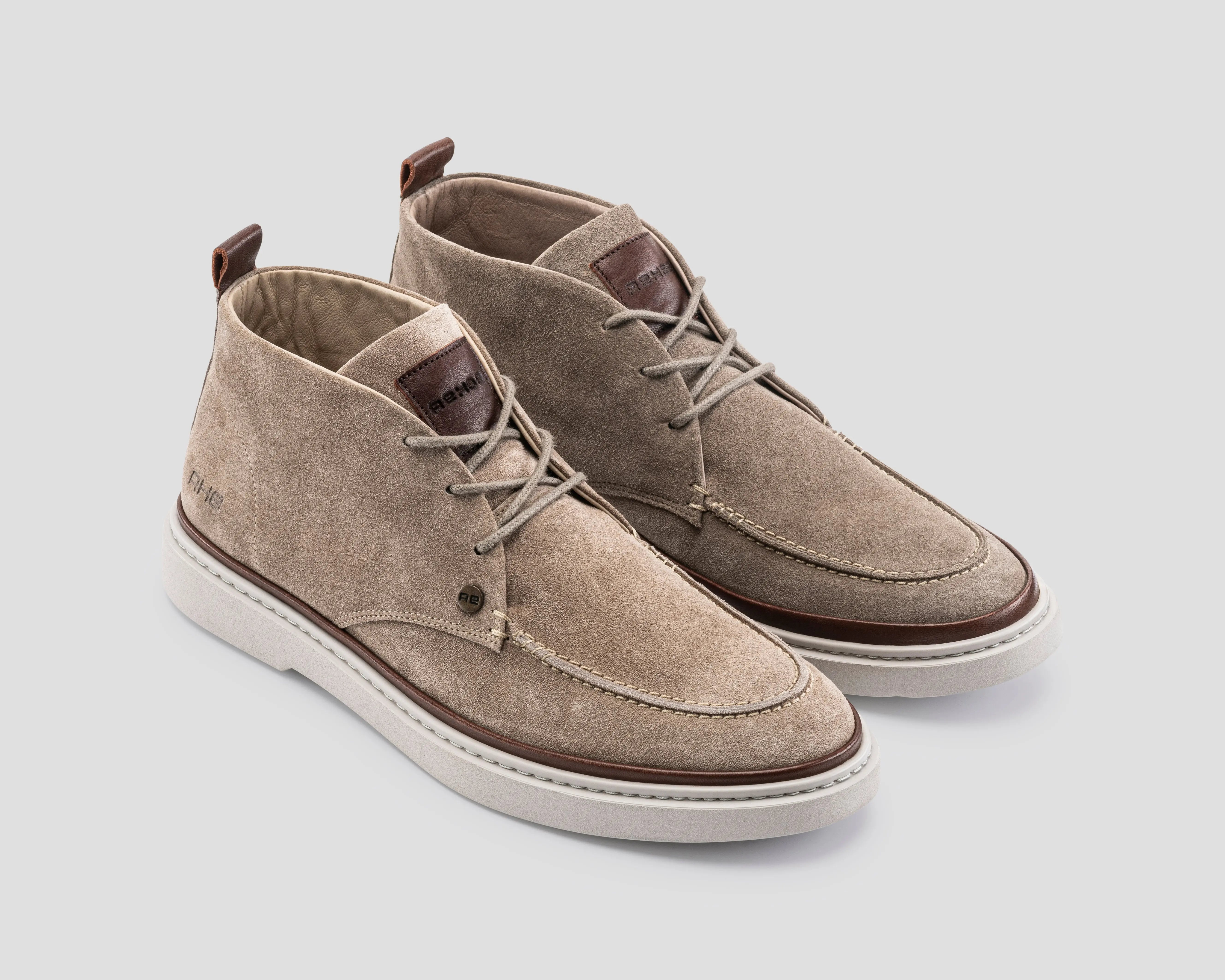 Hudson Sue | Zandkleurige veterschoenen REHAB Footwear