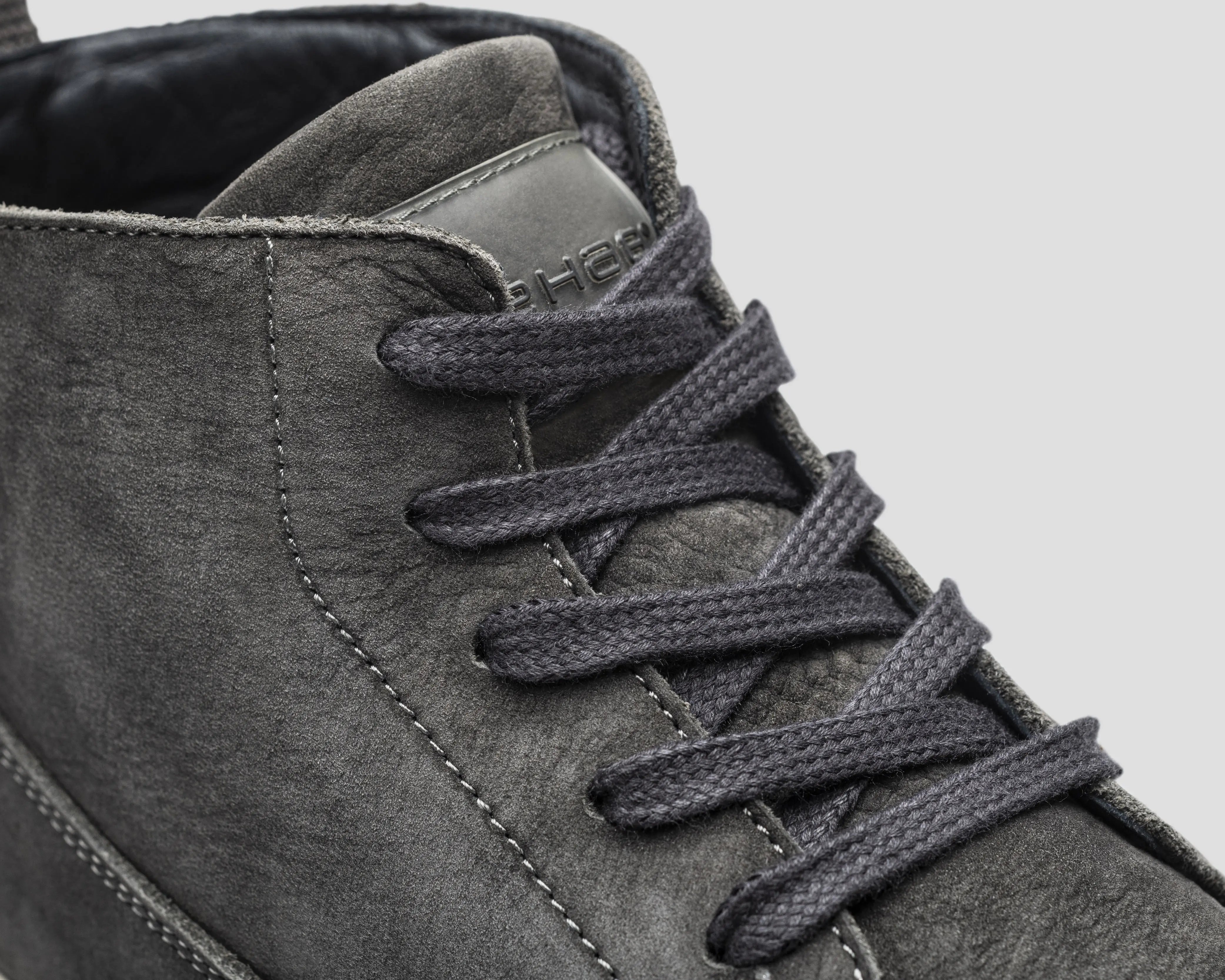 Orion Nub | Donkergrijze sneakers REHAB Footwear
