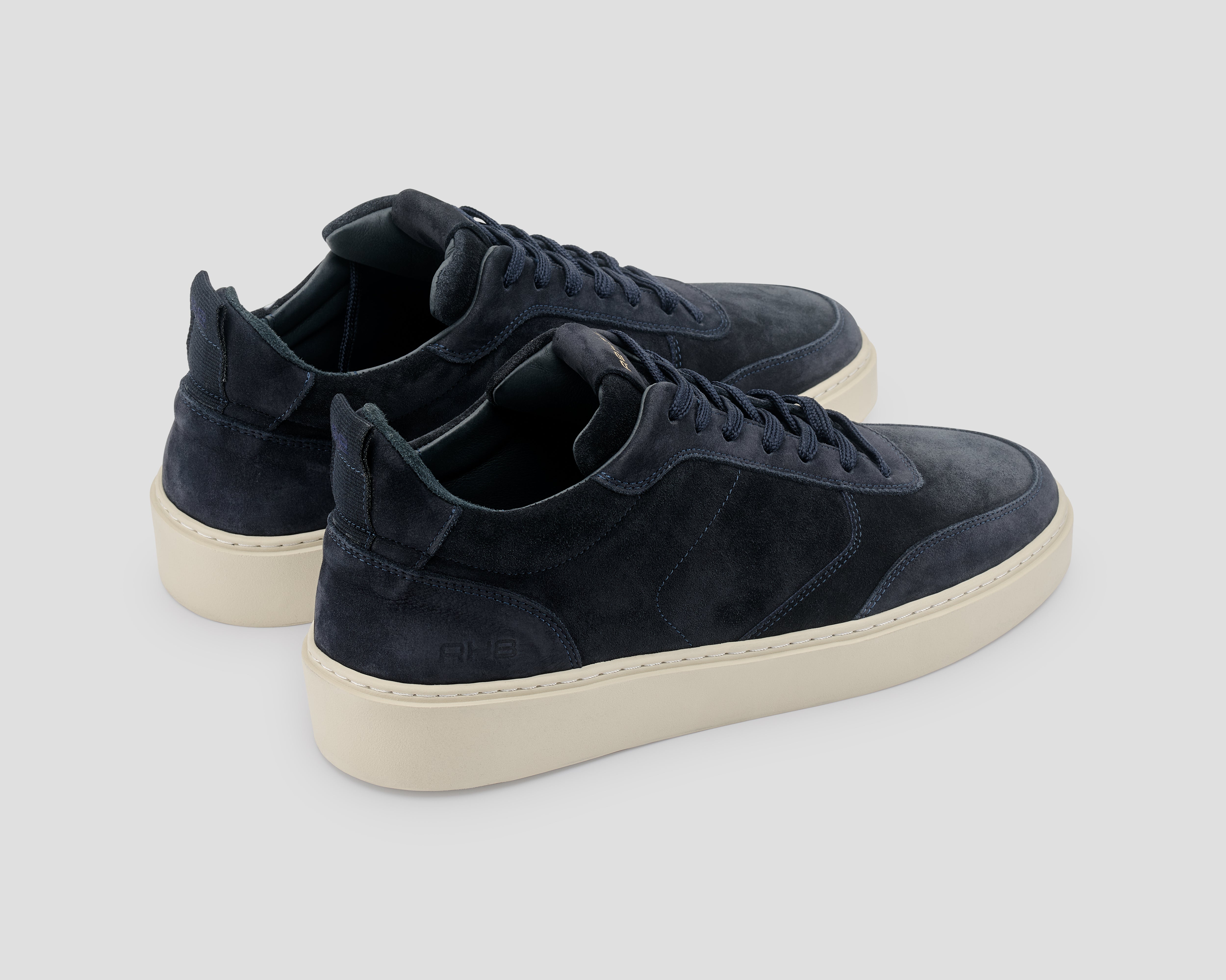 Oliver Mid Sue Nub | Donkerblauwe sneaker REHAB Footwear