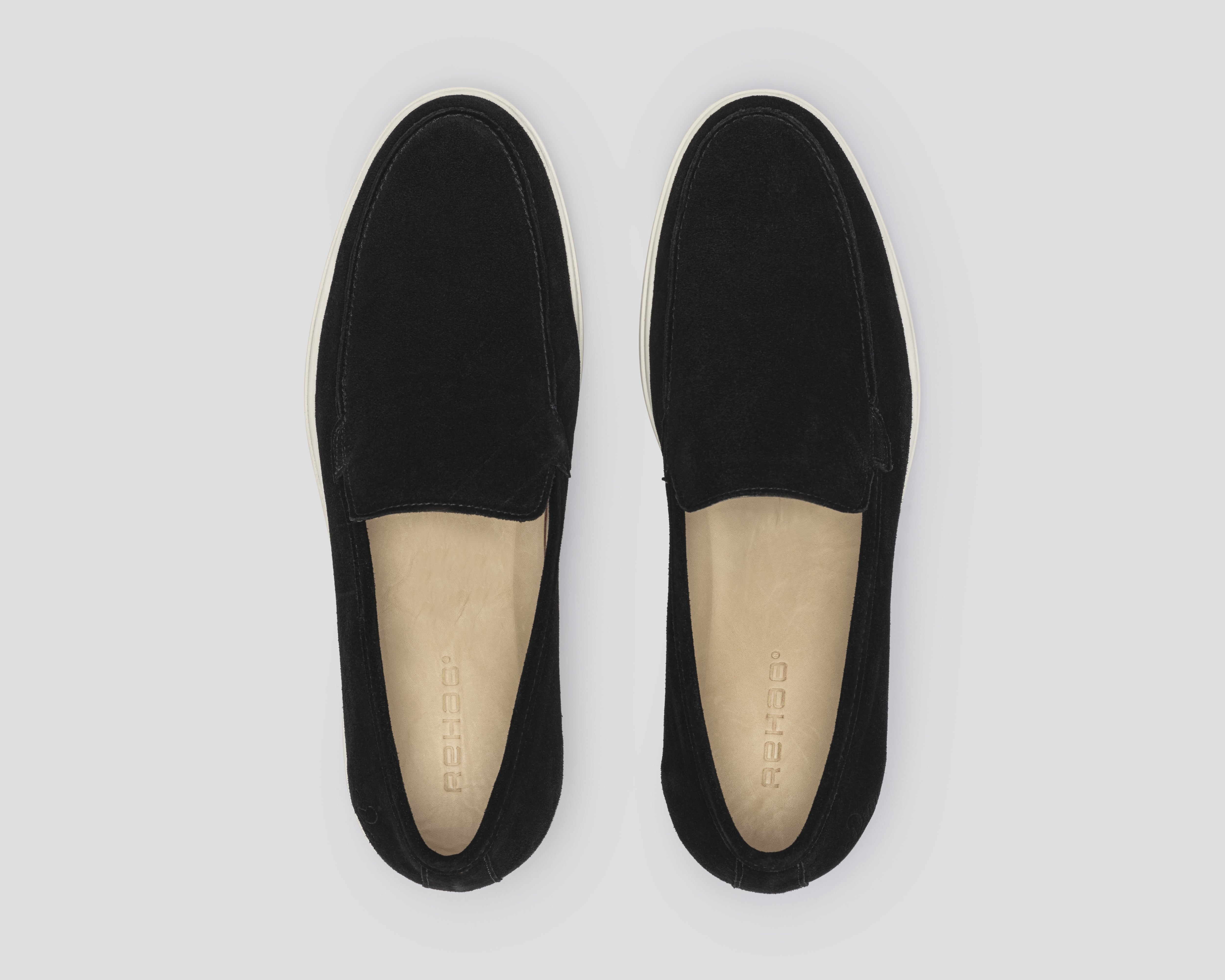 Simon | Zwarte loafers REHAB Footwear